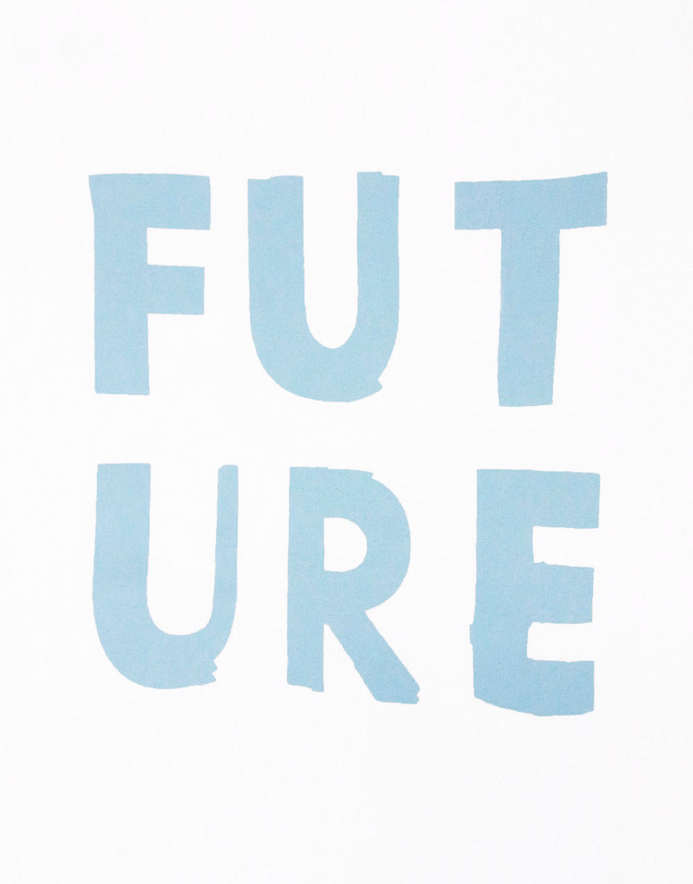 Print T-Shirt “FUTURE / PAST 2” / プリントTシャツ “フューチャー / パスト 2”