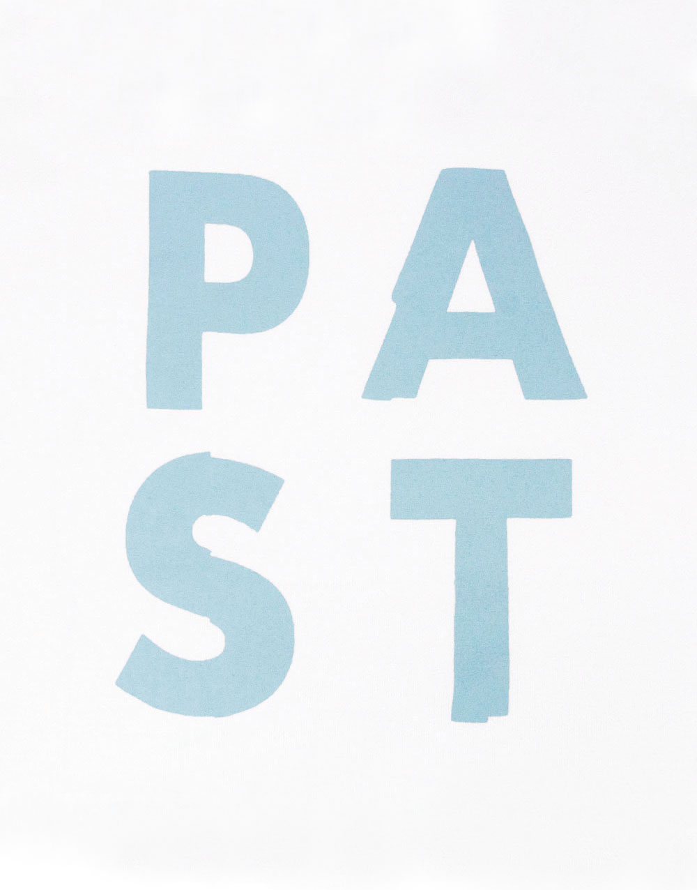 Print T-Shirt “FUTURE / PAST 2” / プリントTシャツ “フューチャー / パスト 2”
