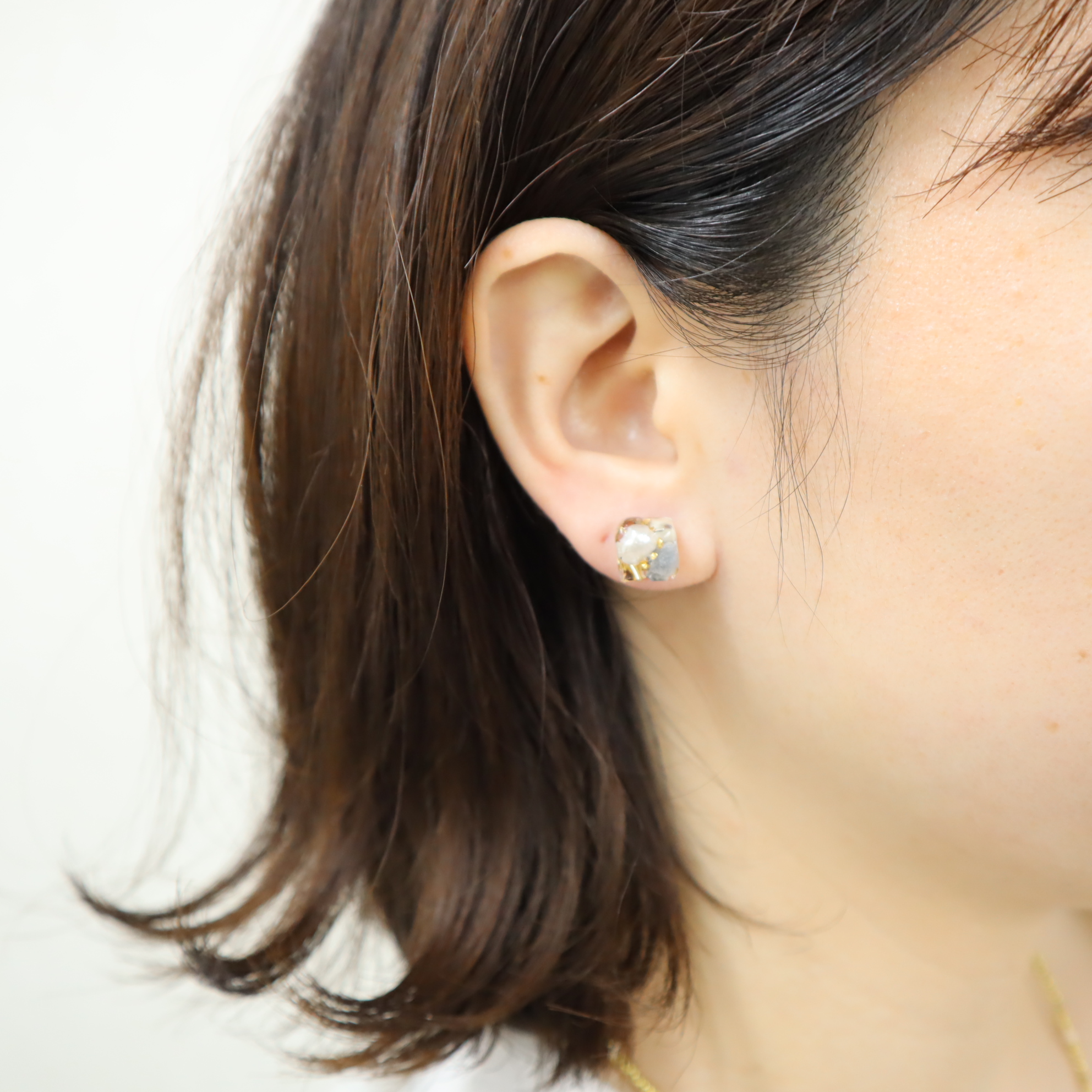 【川から海を守る】cube pierce＆earing