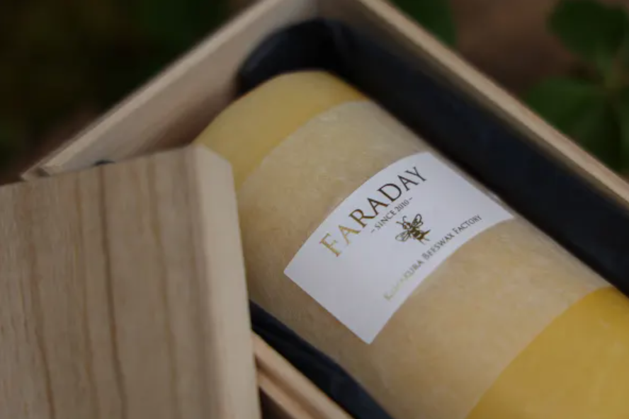 【100%オーガニック】最高級 蜜蝋キャンドル｜FARADA