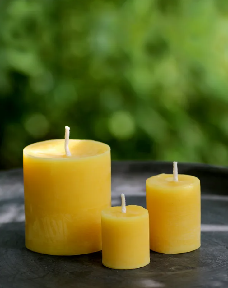 【100%オーガニック】最高級 蜜蝋キャンドル｜FARADA