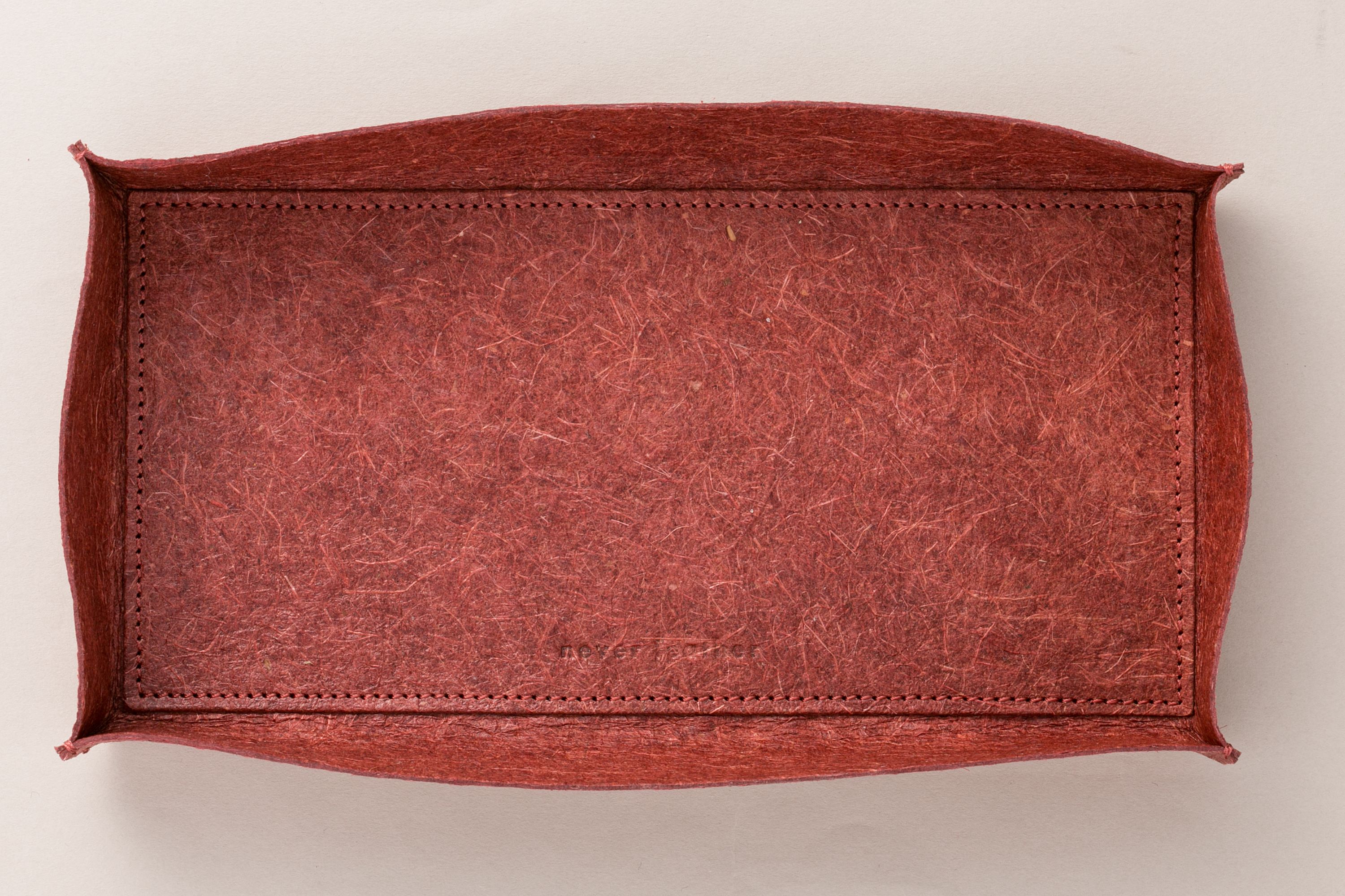 never leather 小物トレイ