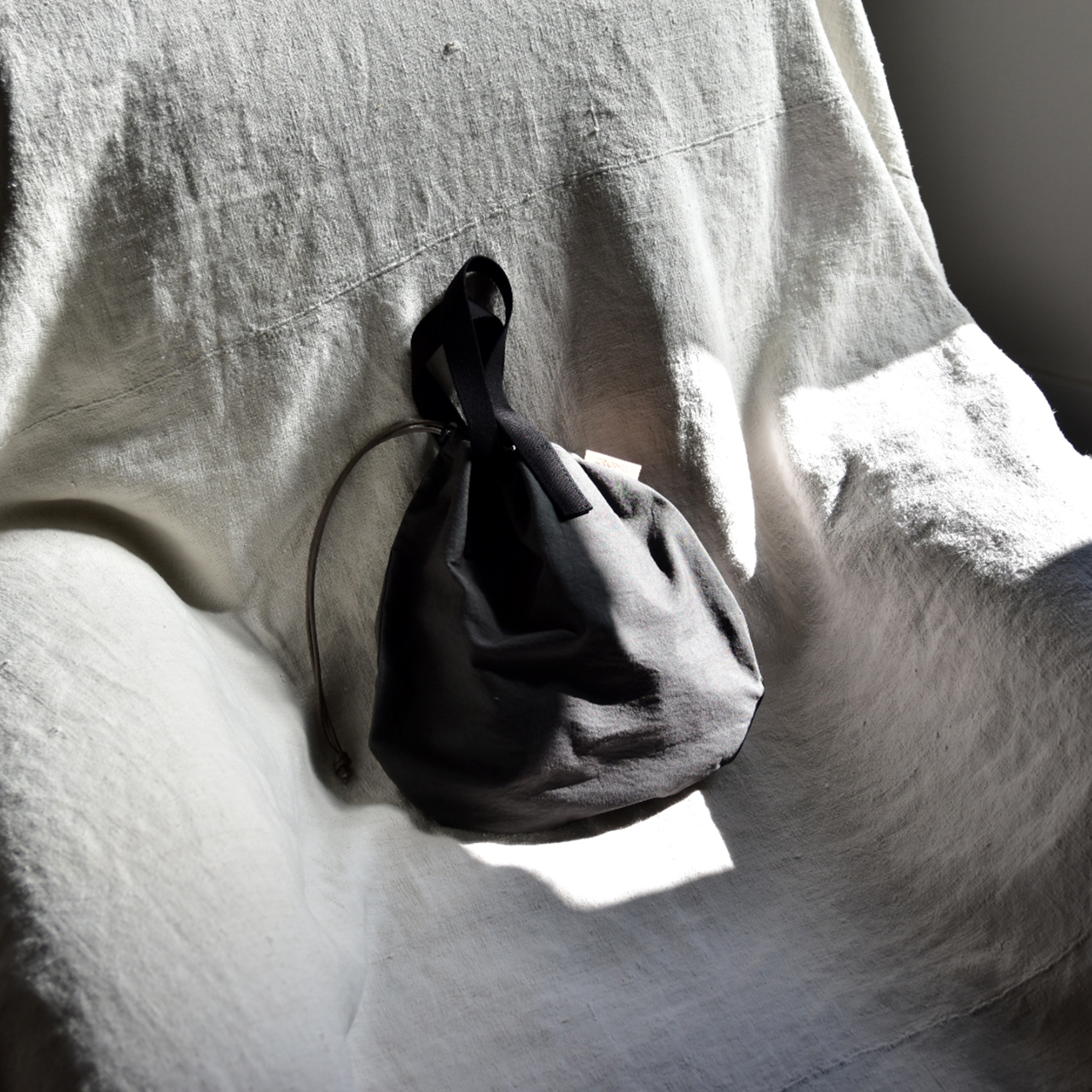 【ZAZA CLOTH】KINCHAKU TOTE S / 巾着トートS