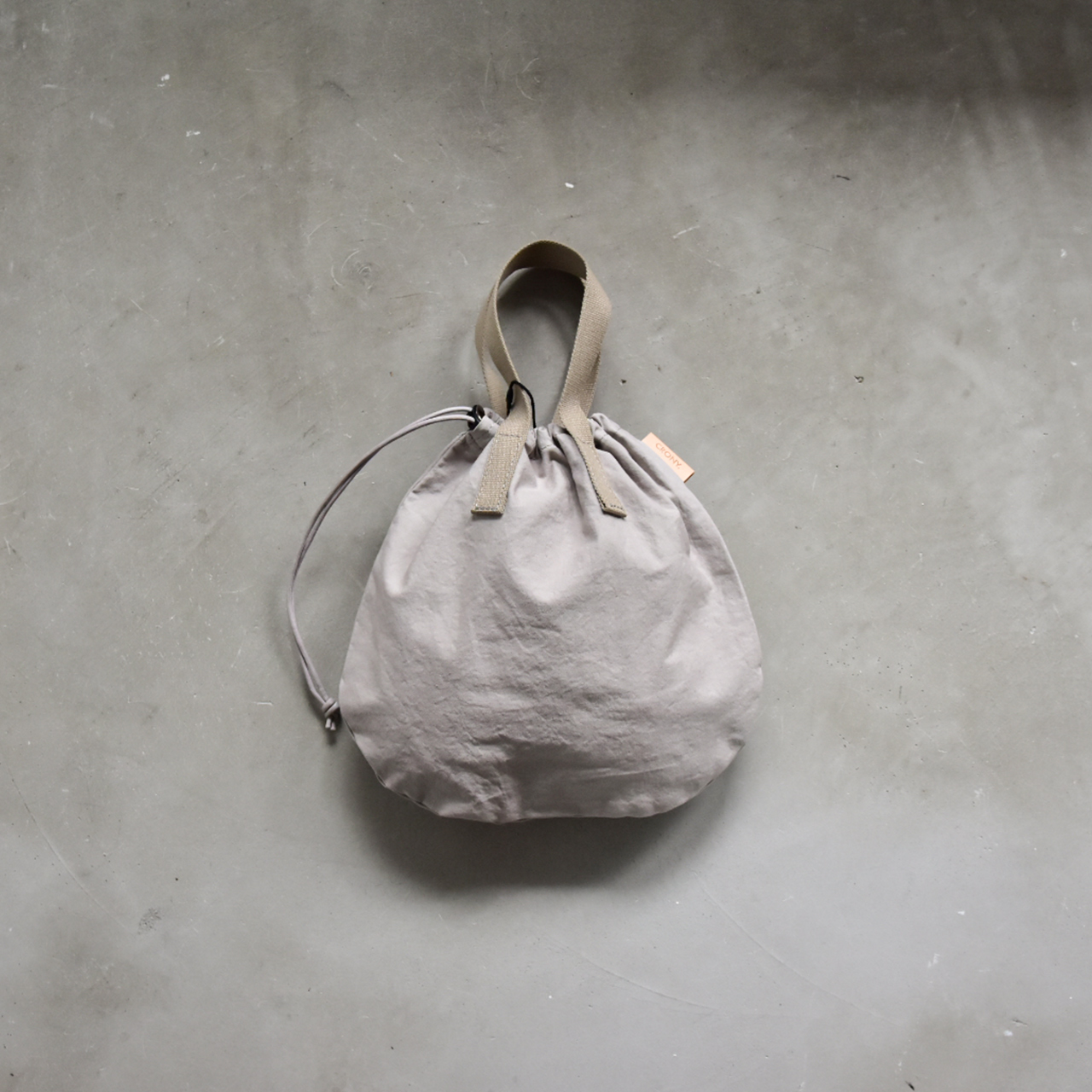 【ZAZA CLOTH】KINCHAKU TOTE S / 巾着トートS