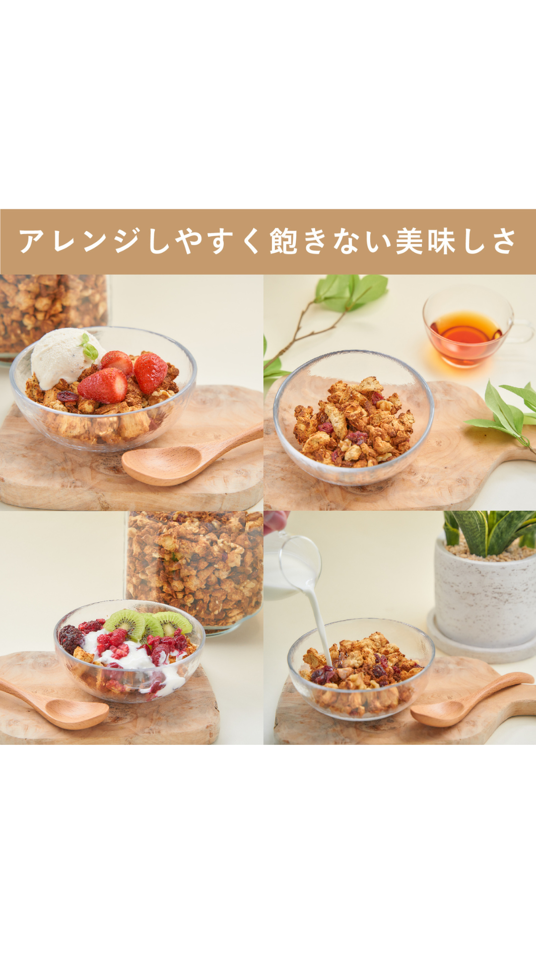 おからで作った無添加グラノーラ　100g×3p
