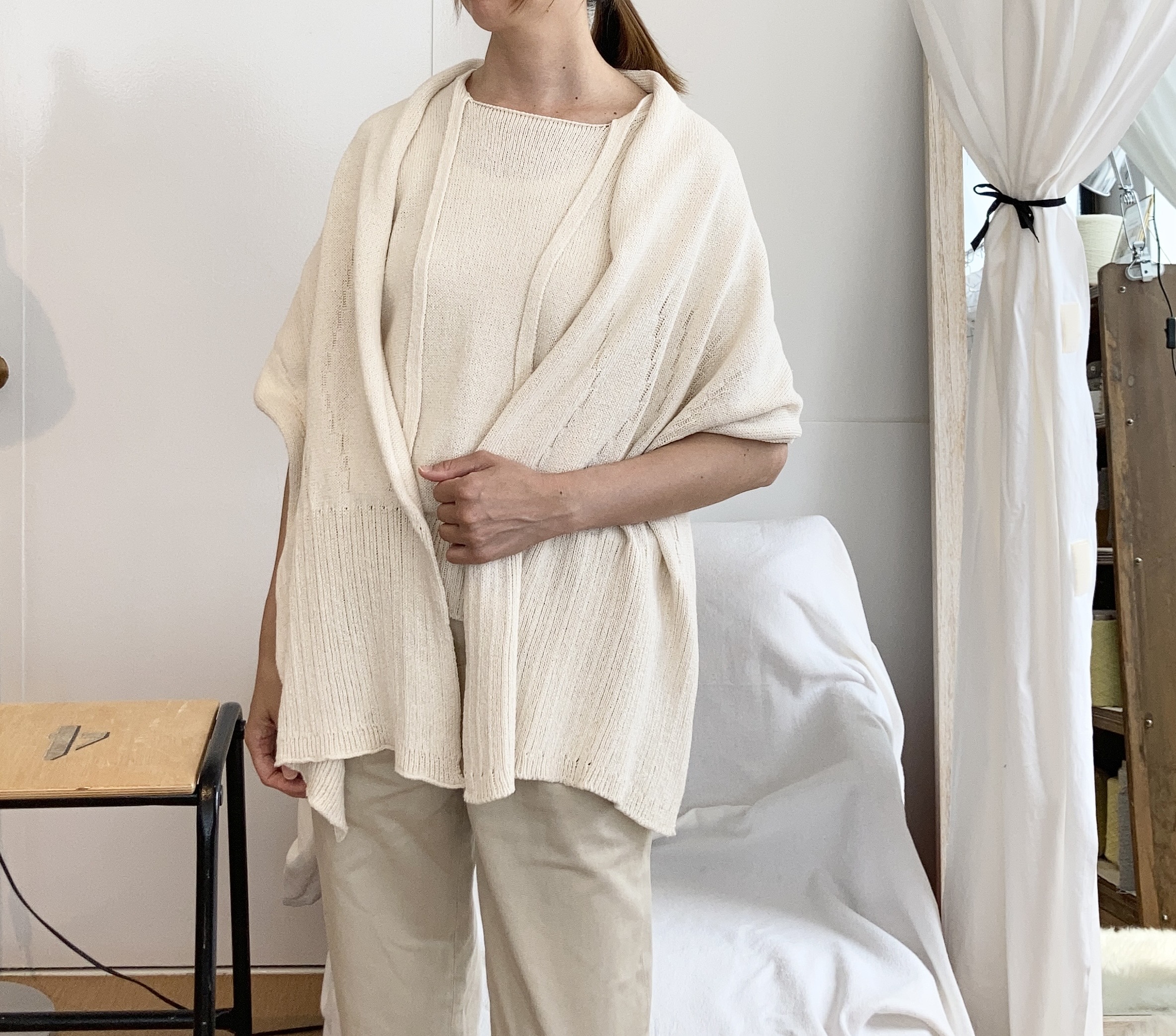 Rosie Cotton Silk Sweater