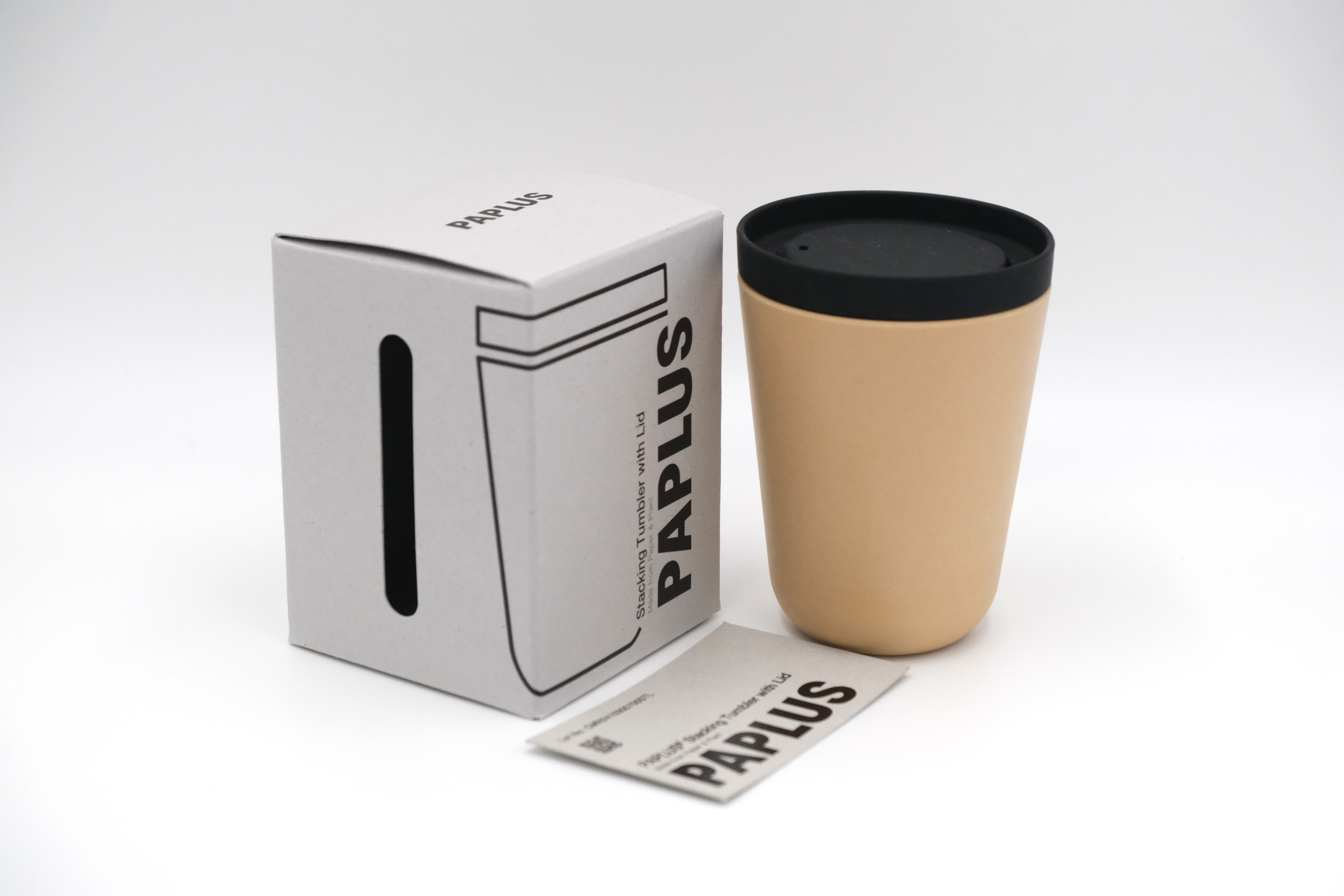 PAPLUS® （パプラス）スタッキングタンブラー ウィズシリコーンリッド