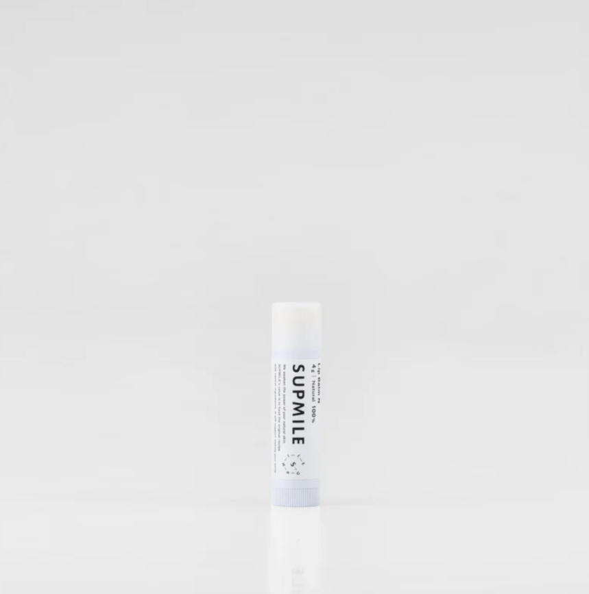 【天然由来100%】保湿リップバーム（無色／色付き） 4g｜SUPMILE