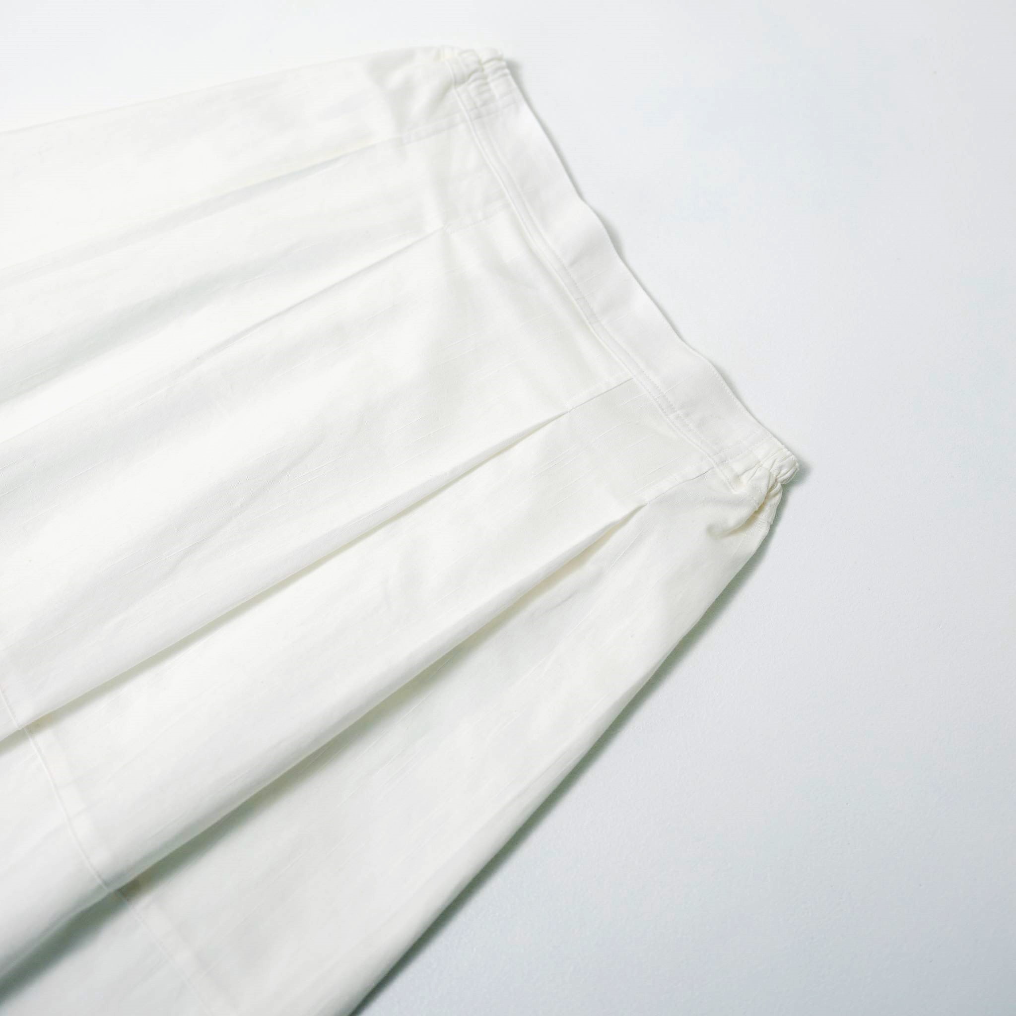 旅する白いスカート【艶-TSUYA-SKIRT | WHITE】