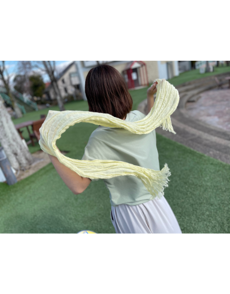 のこり染ストール