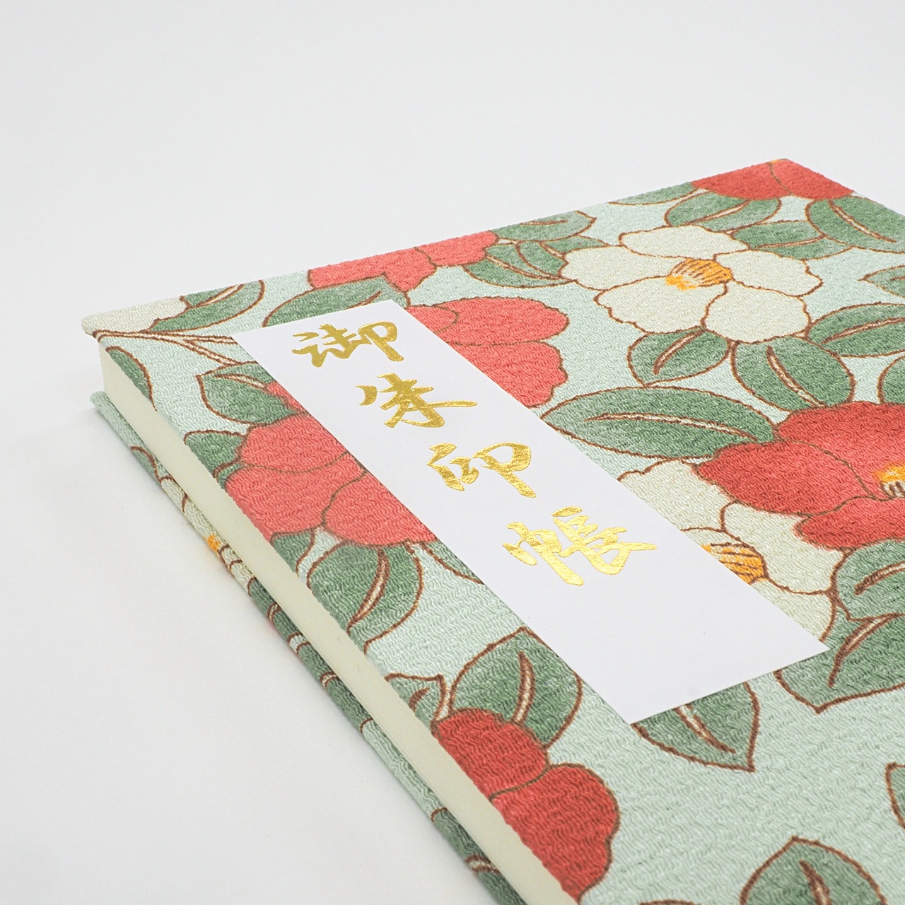 【御朱印帳】きよら 華 風韻つばき 薄紅 ｜みおつくし横丁