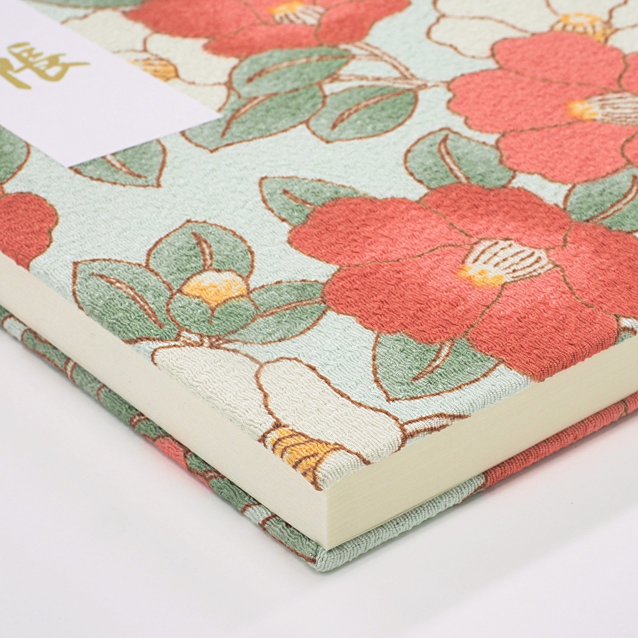 【御朱印帳】きよら 華 風韻つばき 薄紅 ｜みおつくし横丁