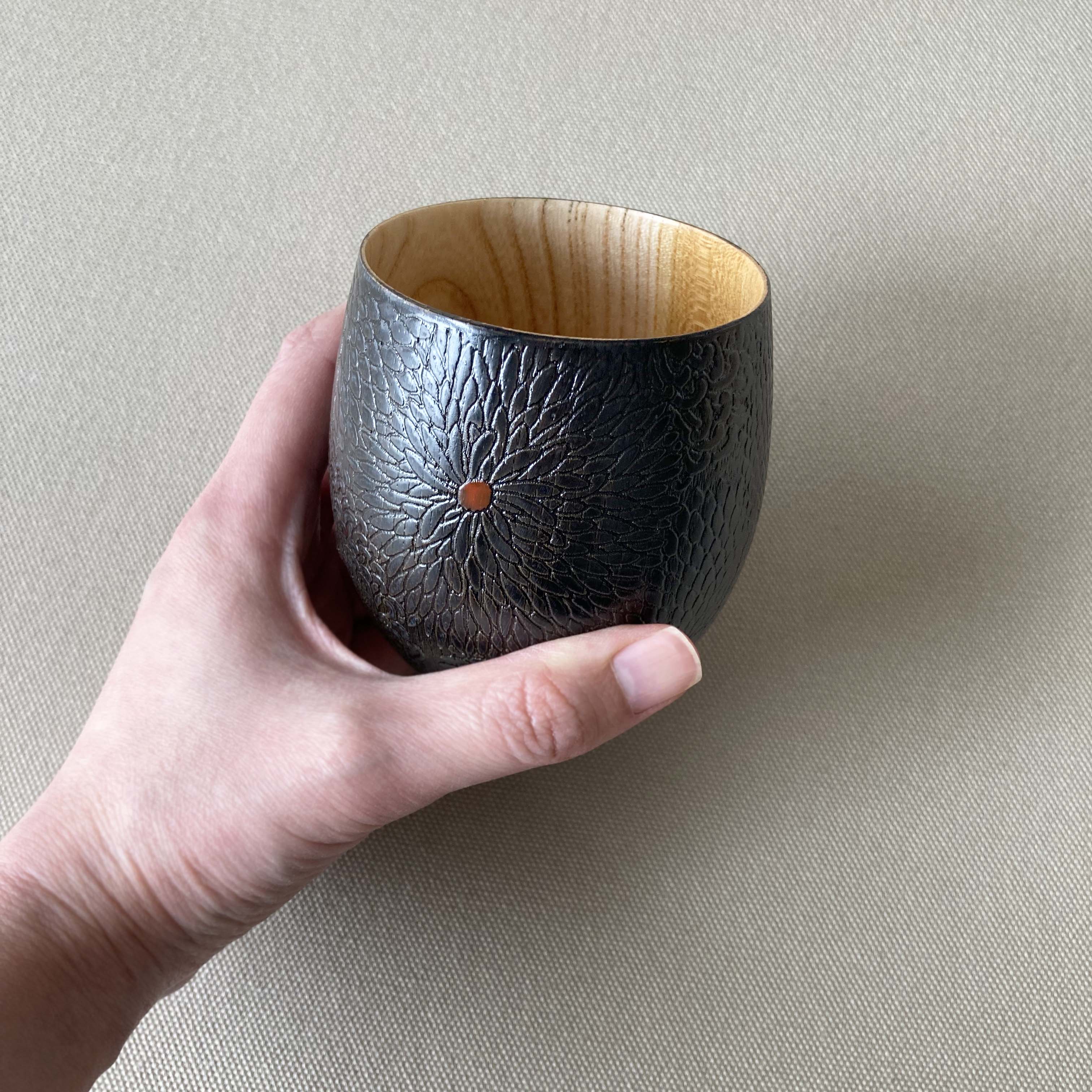 【湯呑み】菊尽くし