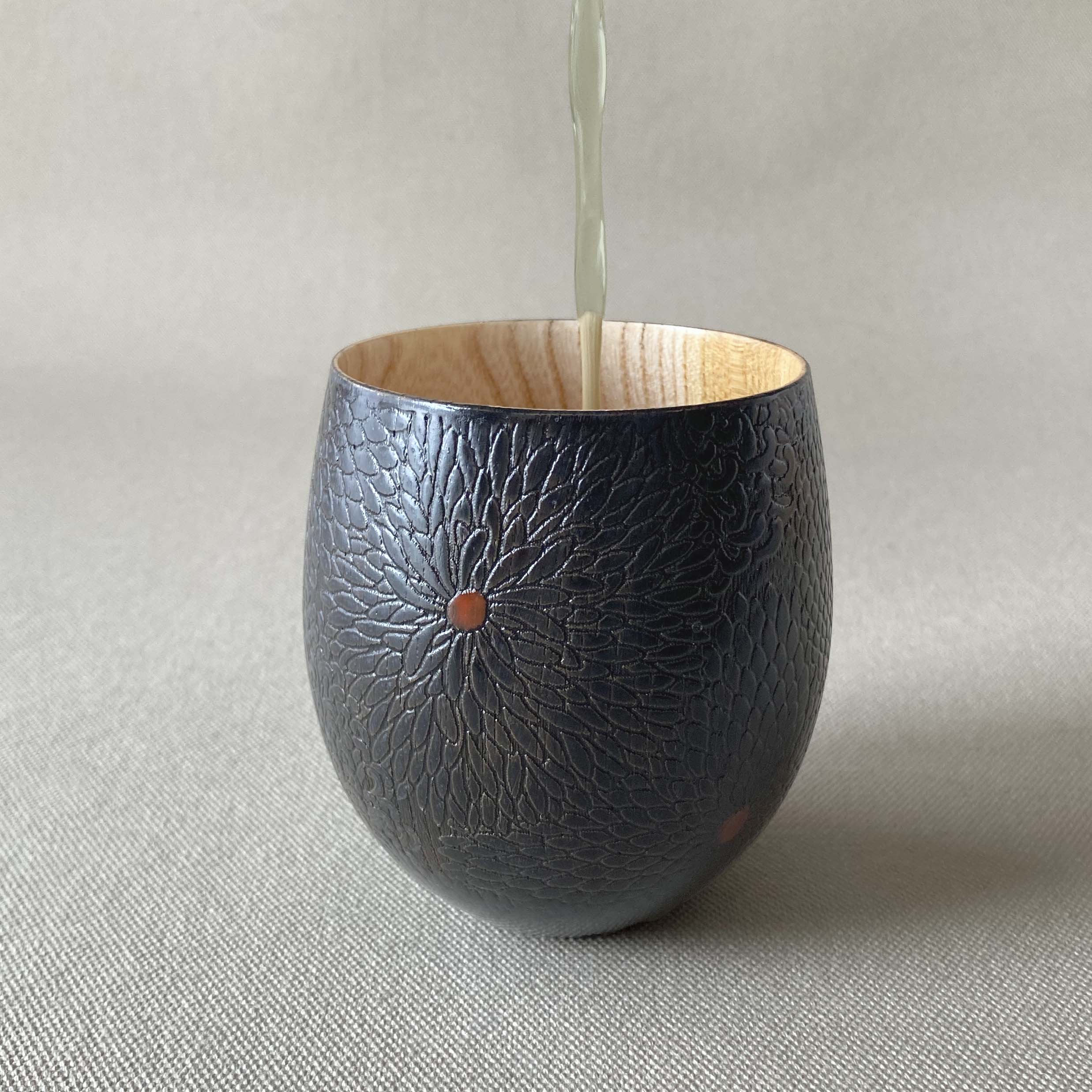【湯呑み】菊尽くし