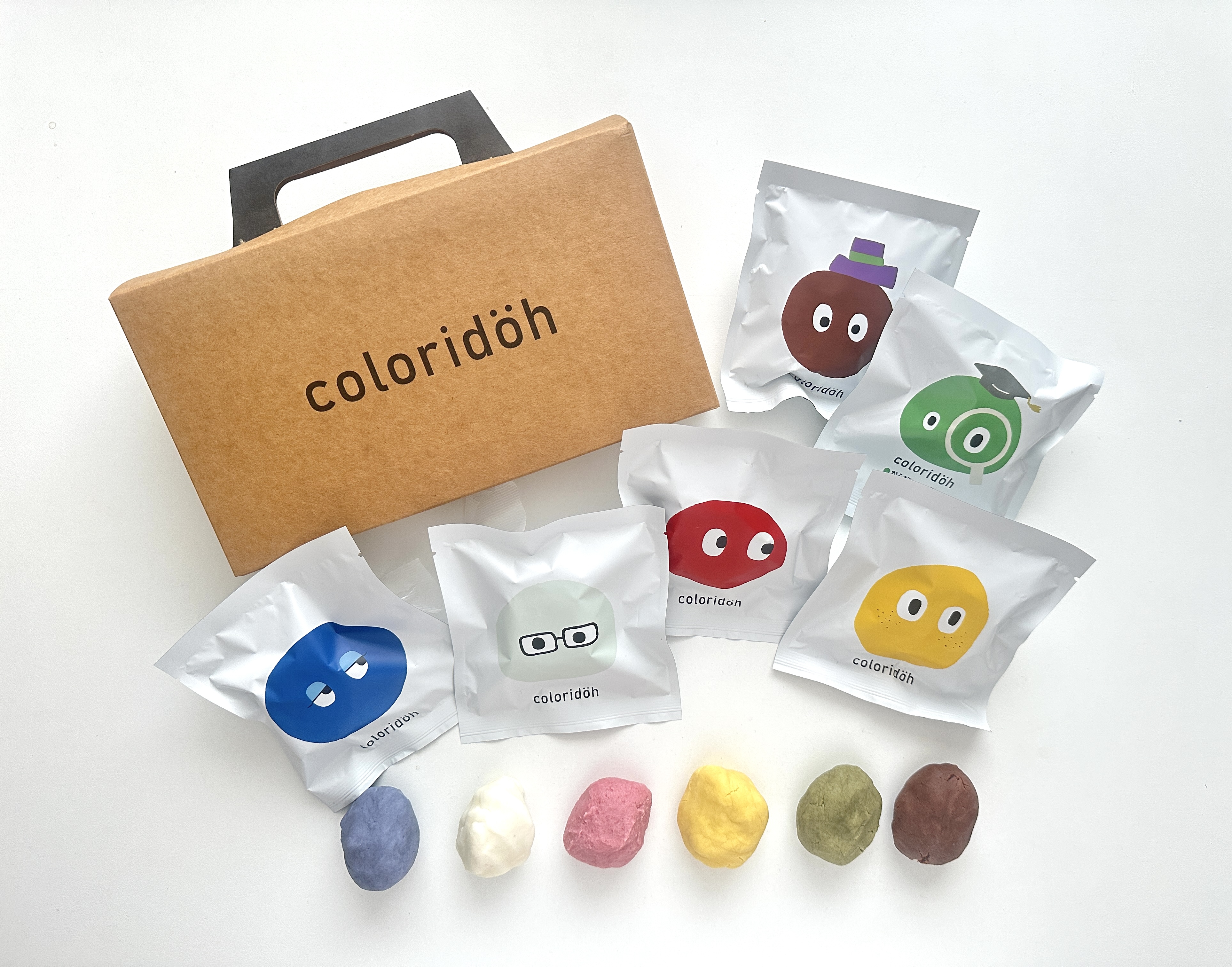 Coloridoh クッキー生地詰め合わせ　６色セット