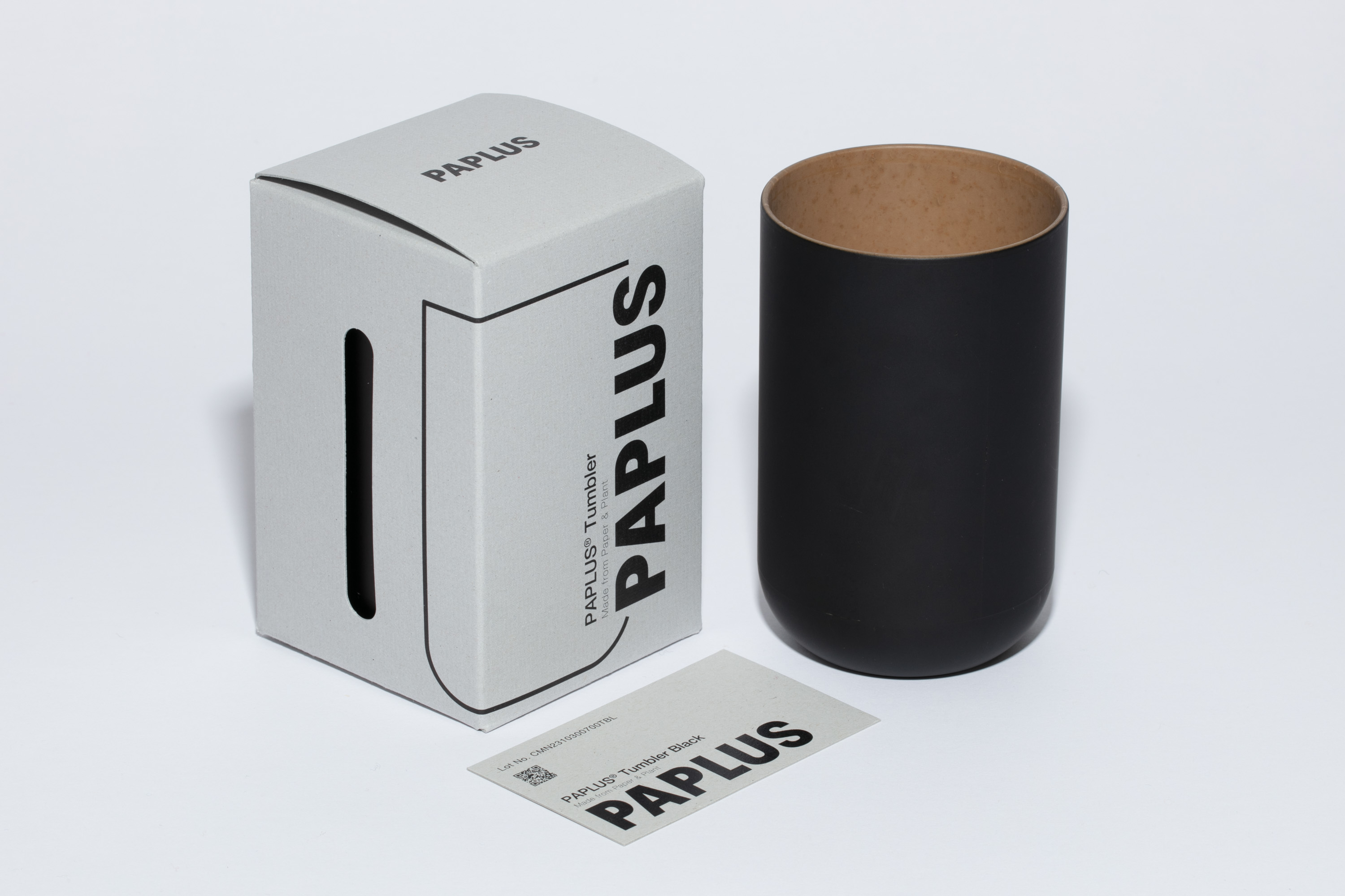 PAPLUS® （パプラス）タンブラーブラック