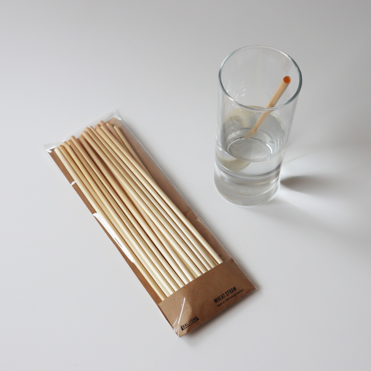 麦わらストロー(20本入)