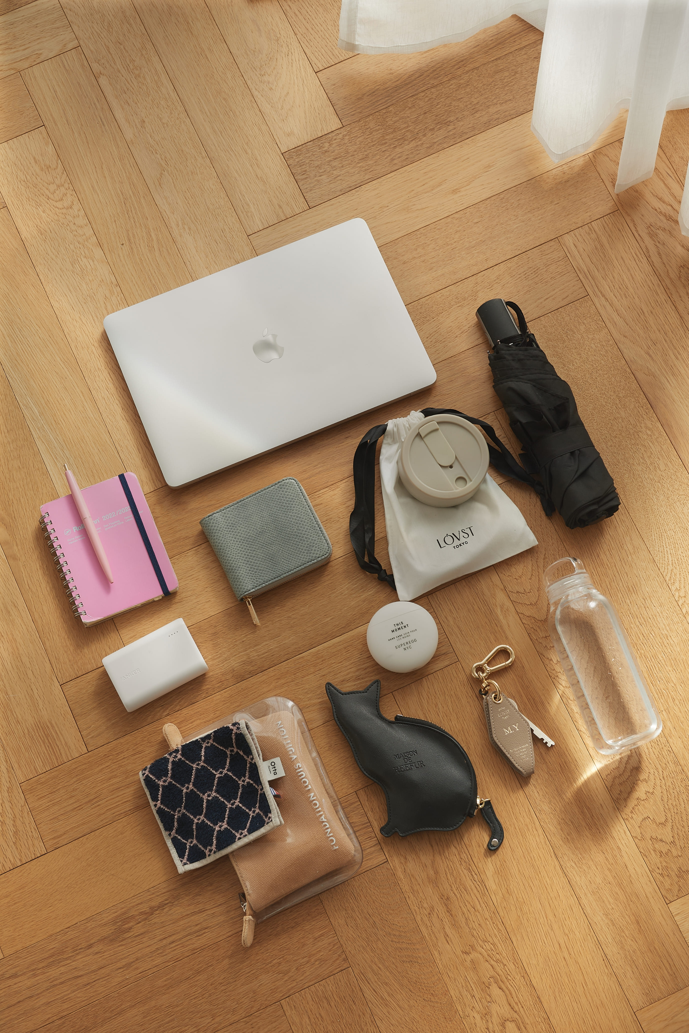 廃棄りんご由来のリュックサック「Apple Square Rucksack」