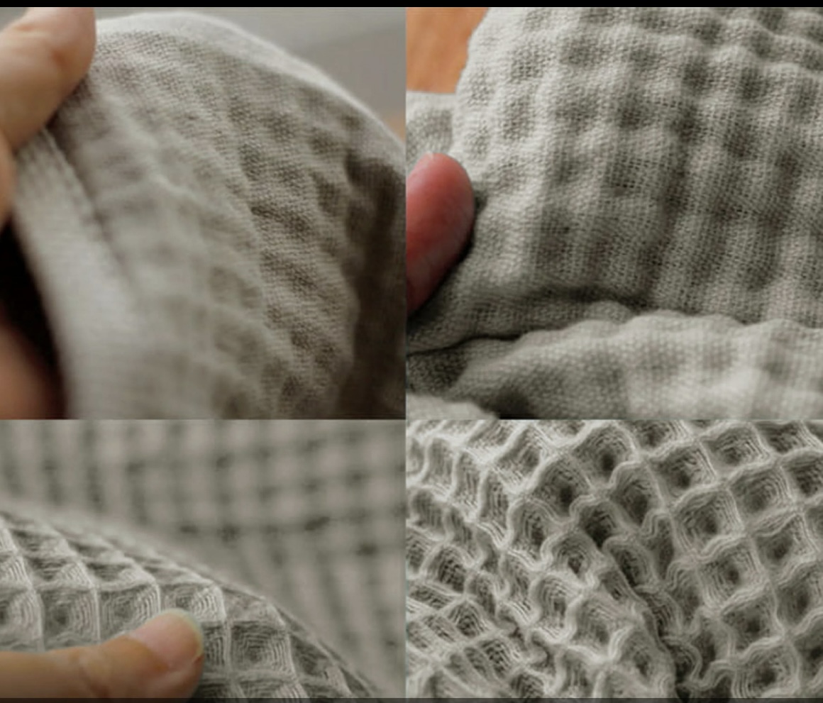 Hanna Gauze Towelワッフルガーゼバスタオル