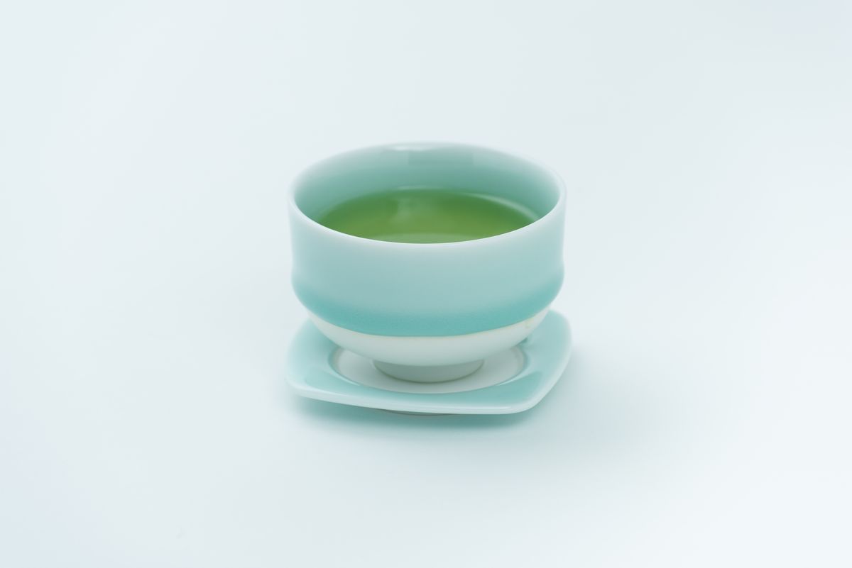 鍋島青磁煎茶碗(単品)