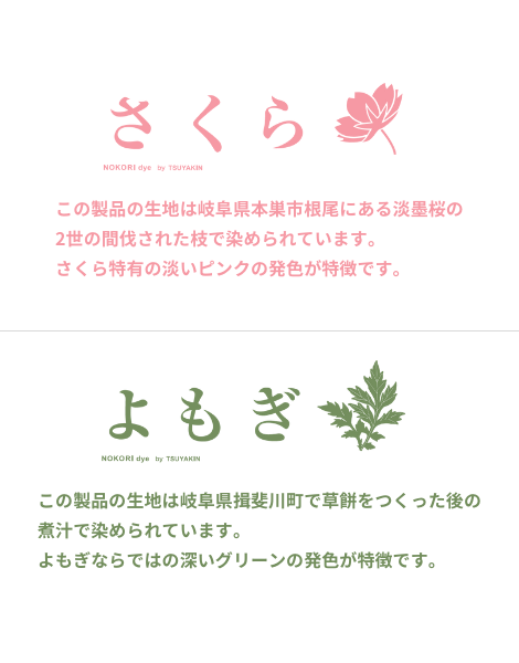 のこり染ティッシュボックスカバー