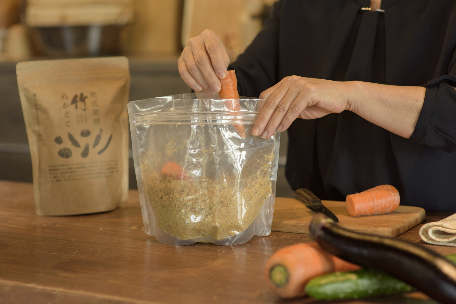 食べるbambina熟成発酵竹ぬかどこ