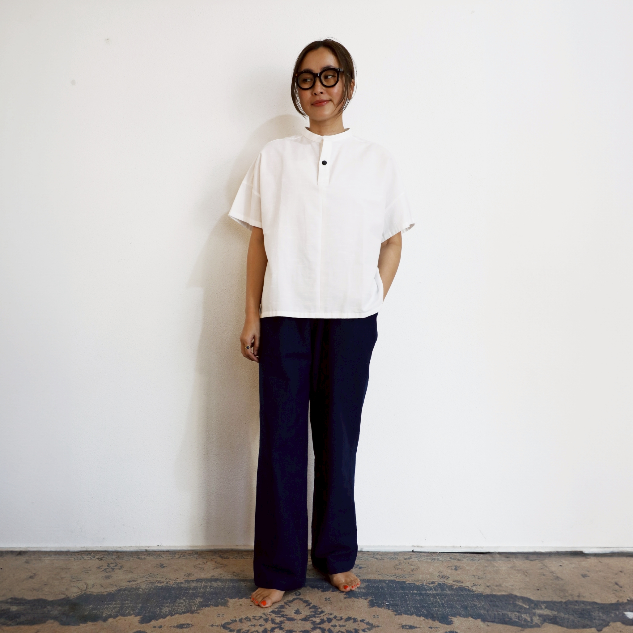 旅する白いシャツ【TOPS | WHITE】