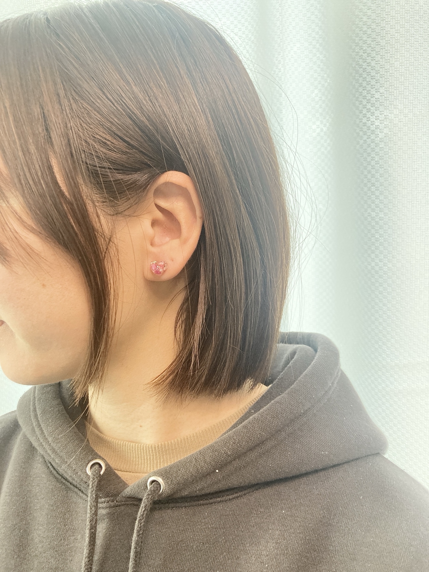 【川から海を守る】ちっちゃなheart♥pierce/earrings