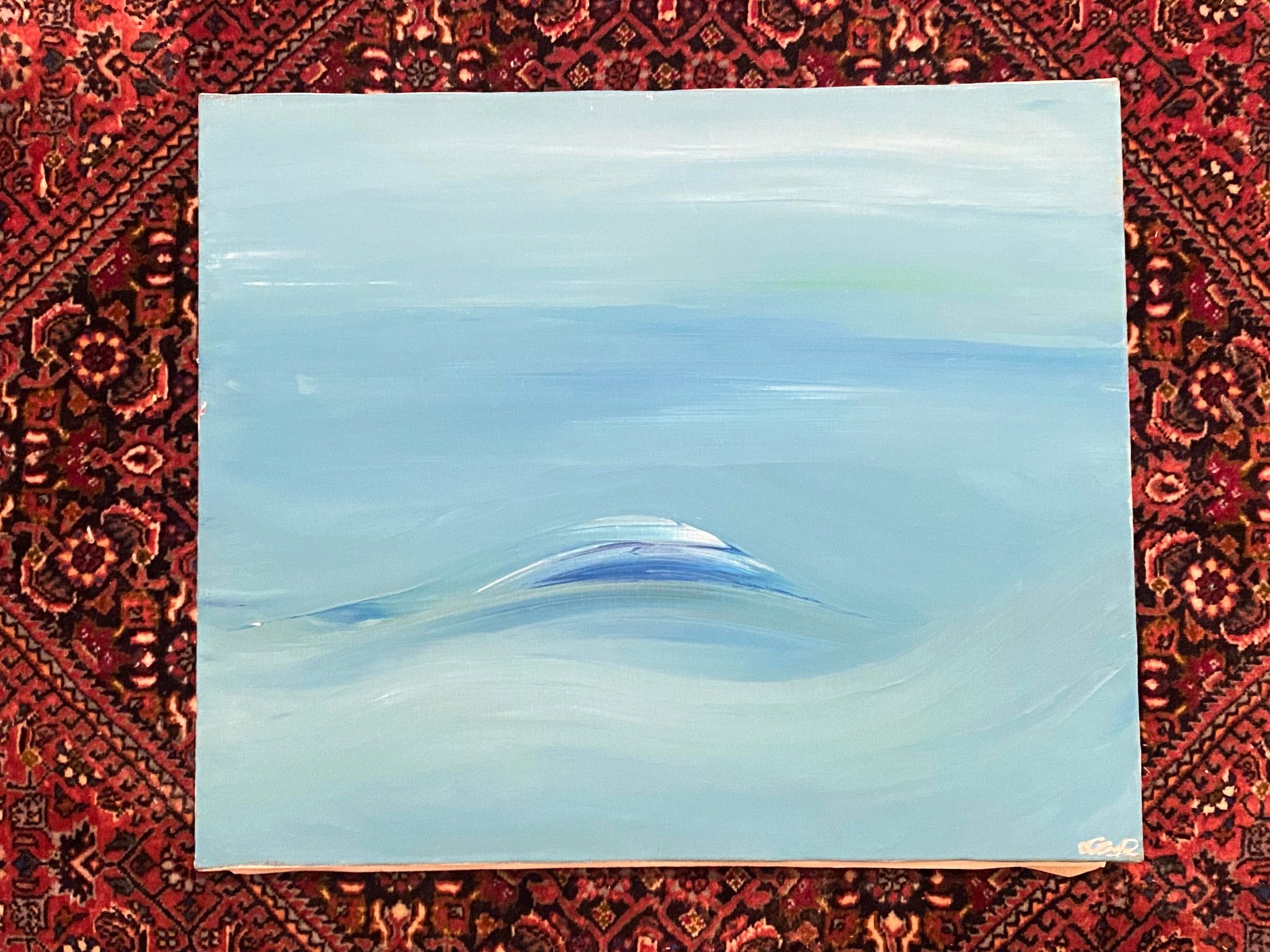 世界で一点だけ。あなたのために絵を描きます。サイズ（大）45cm×38cm