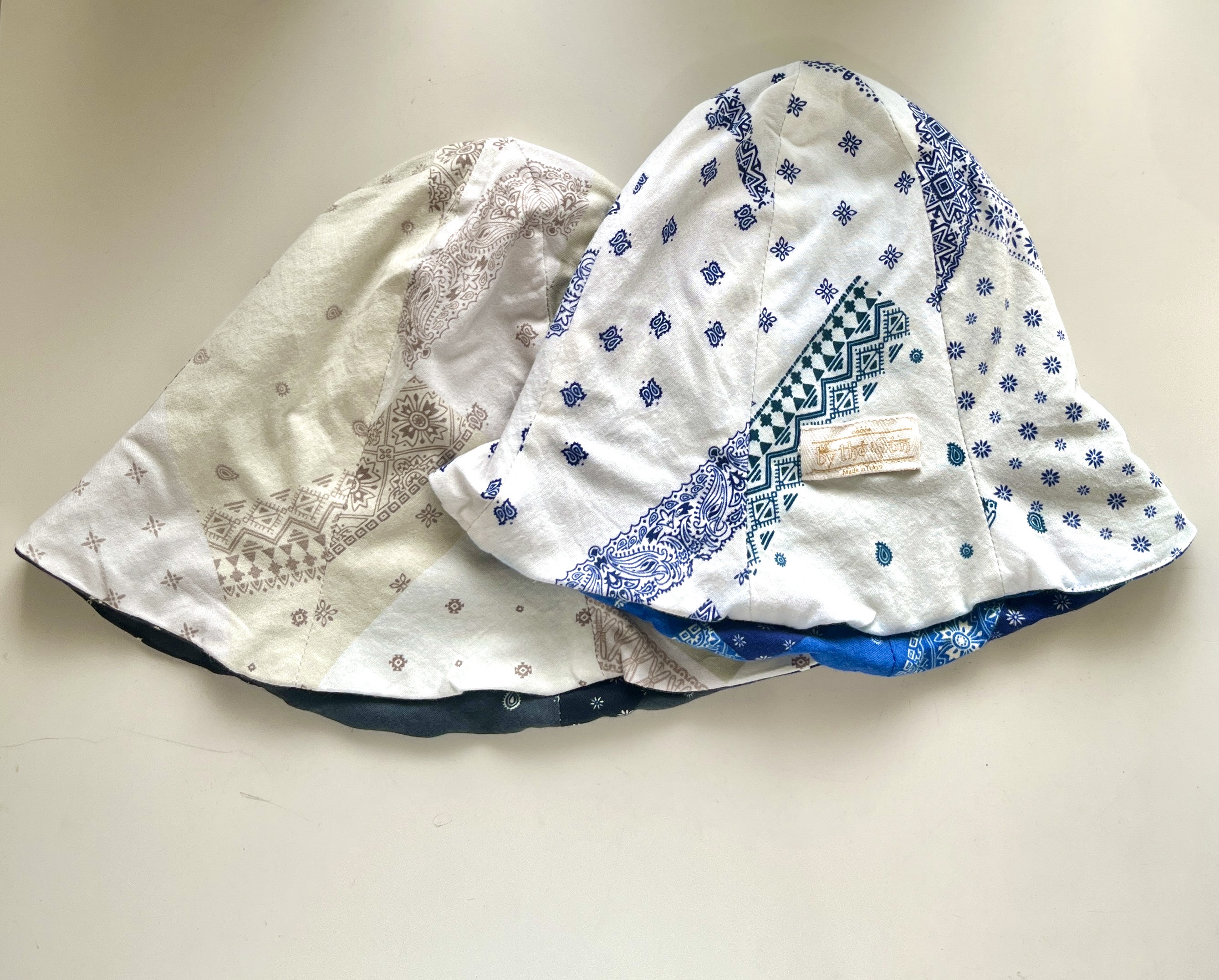 Organic cotton Reversible Tulip hat