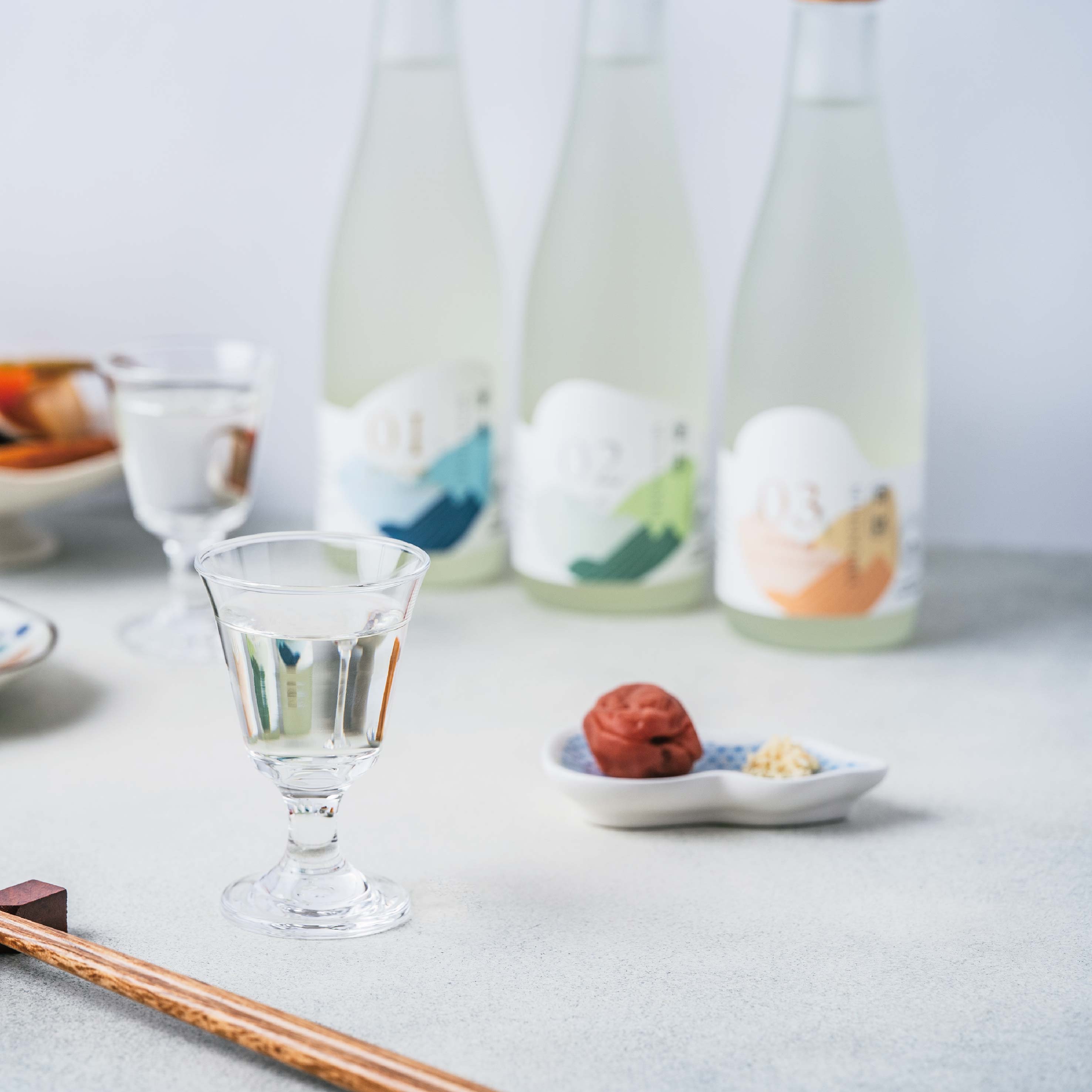 あれこれ試したい、に応える。 峯の精３種　飲み比べセット