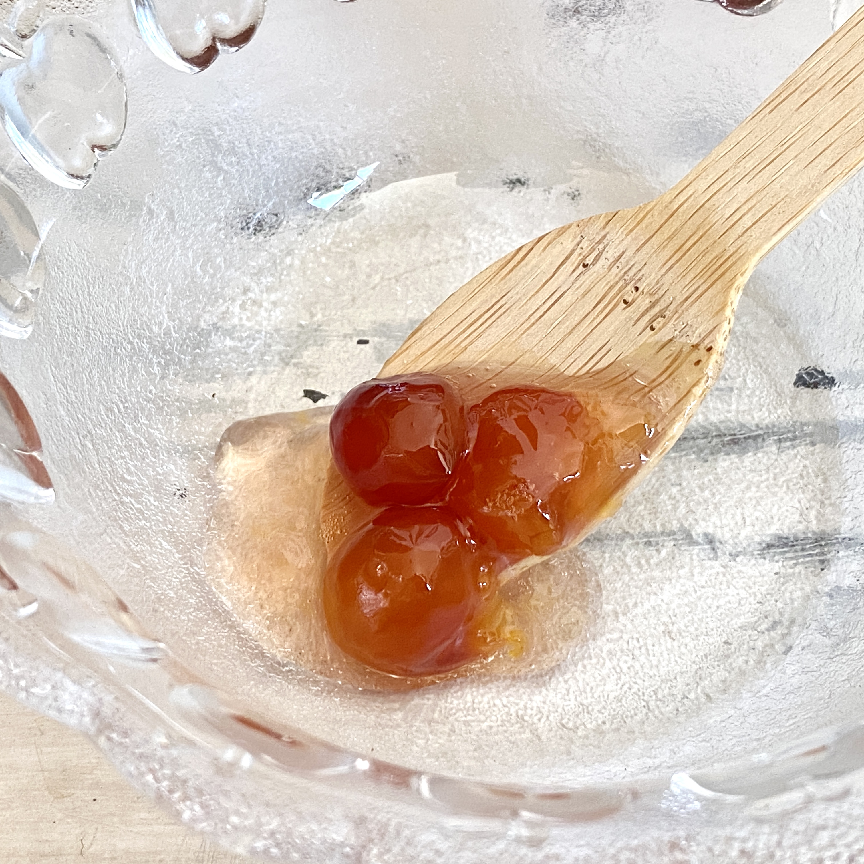 さくらんぼジャム(コンポートスタイル)