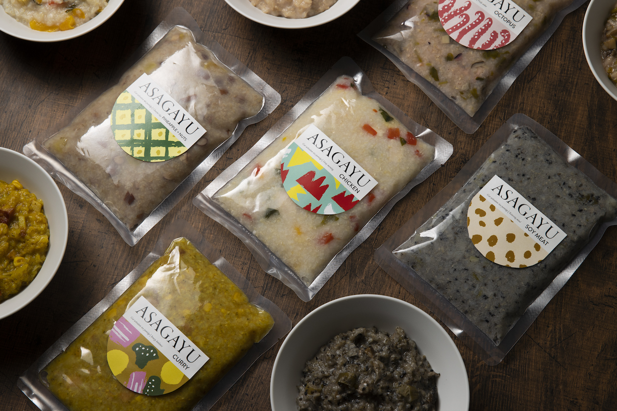 広尾FabuDine.【ASAGAYU】大豆ミートのお粥：豆乳ごま味