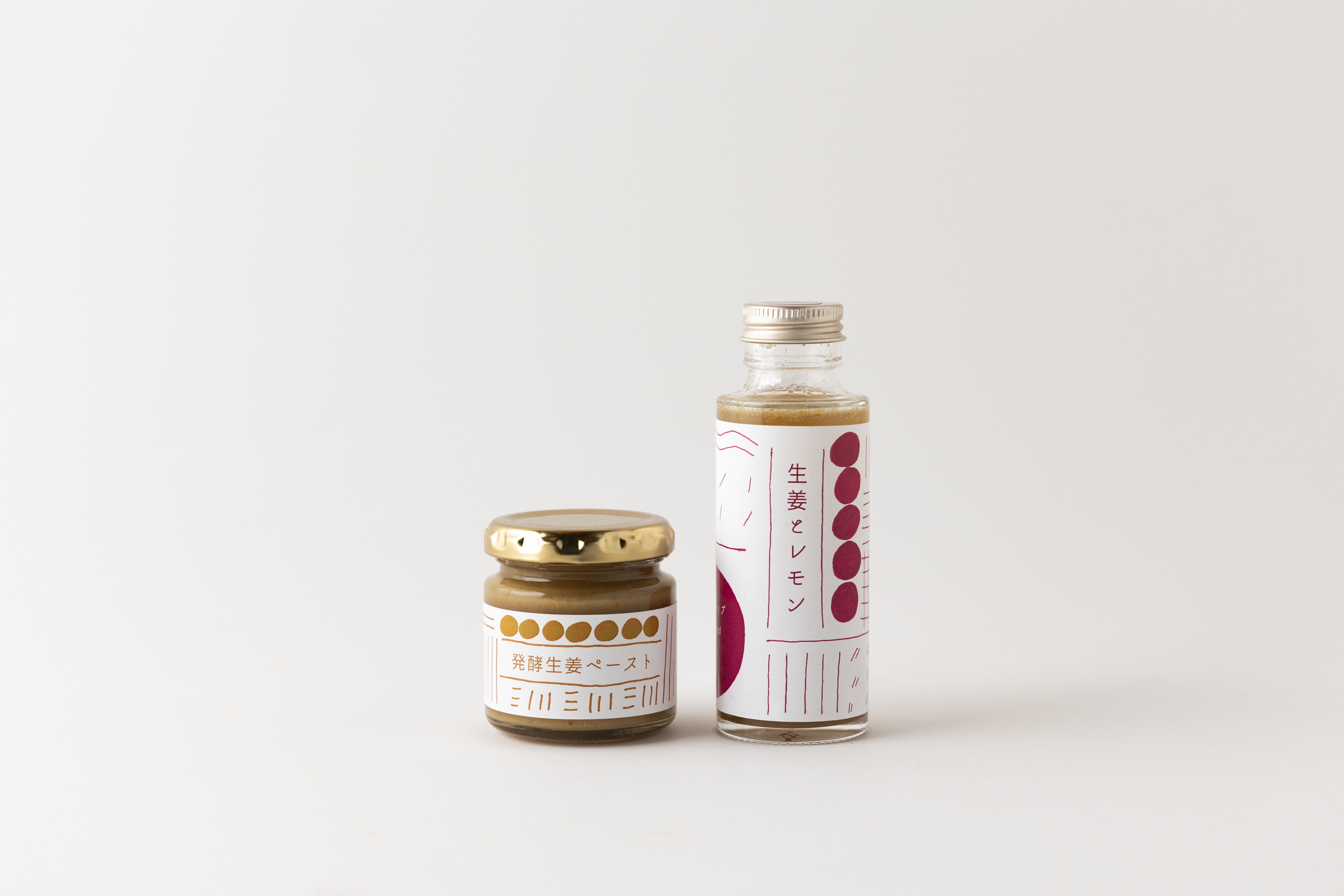 発酵シロップセット（生姜とレモン)