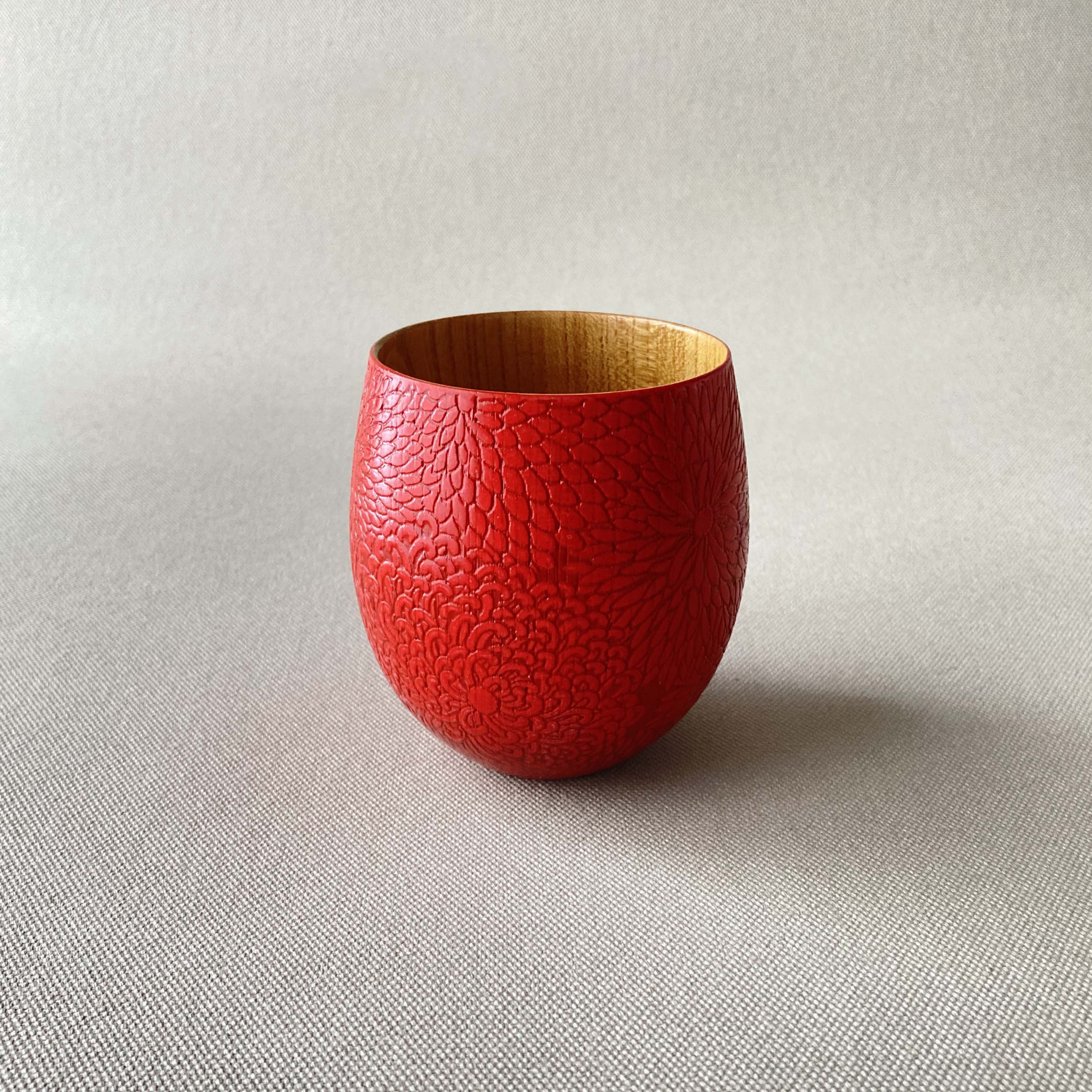 【湯呑み】菊尽くし