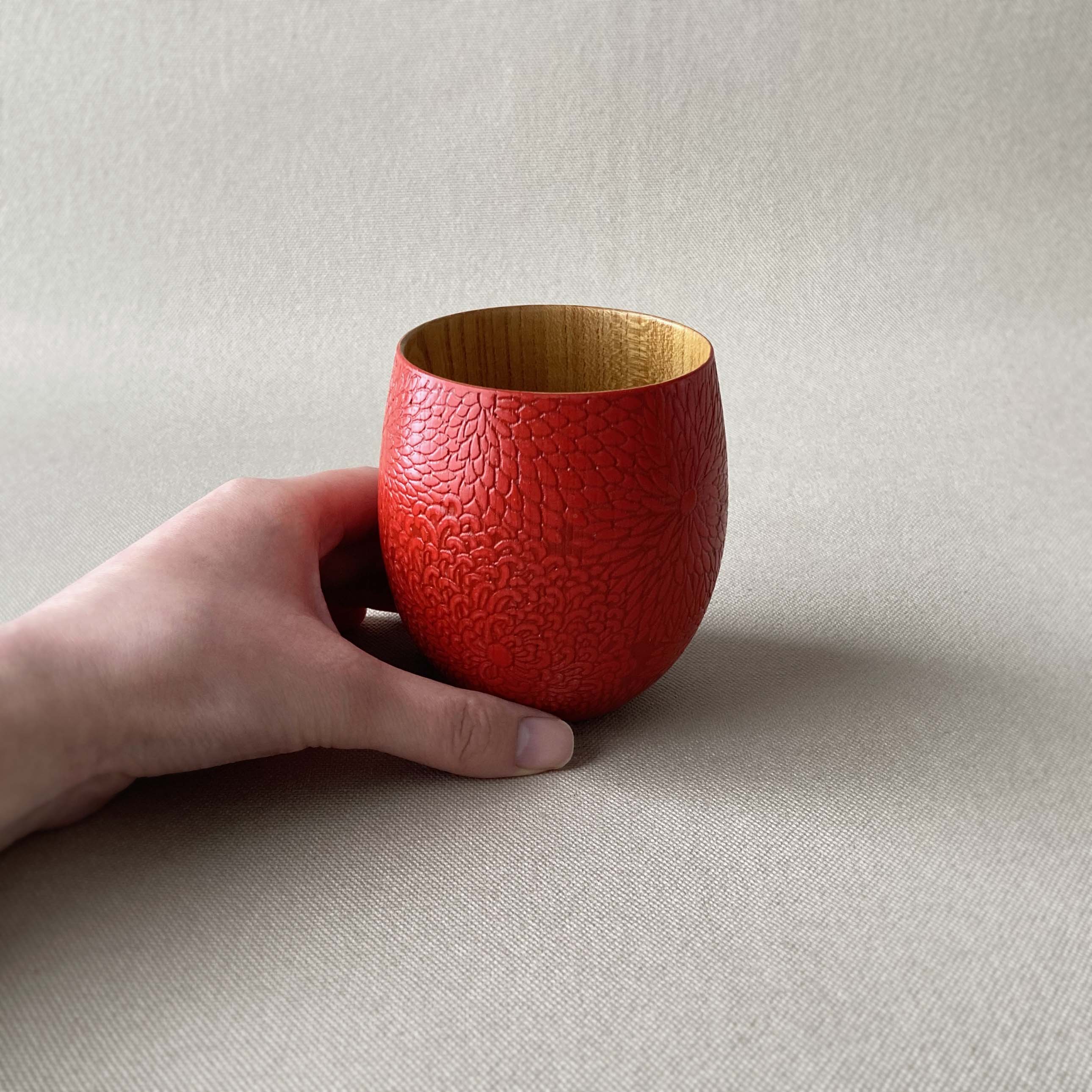 【湯呑み】菊尽くし