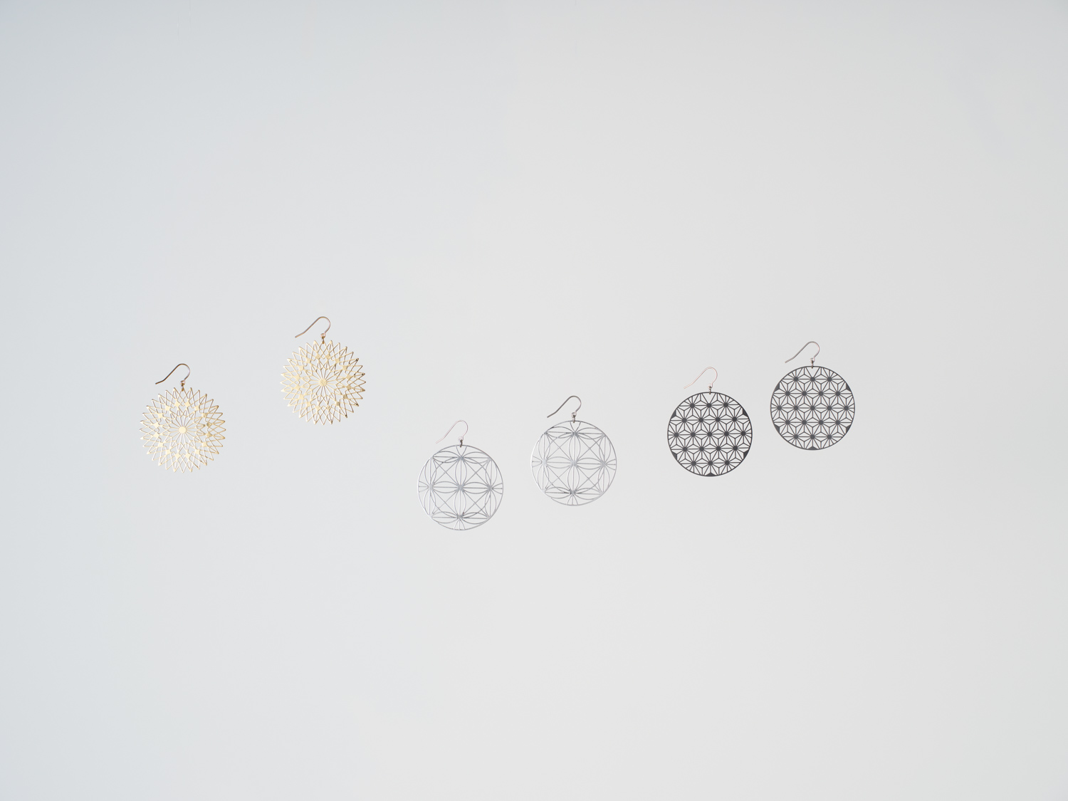 ユニメット ピアス（シルバー）