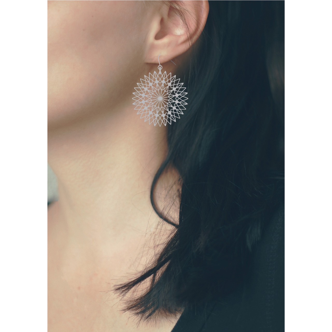 ユニメット ピアス（シルバー）