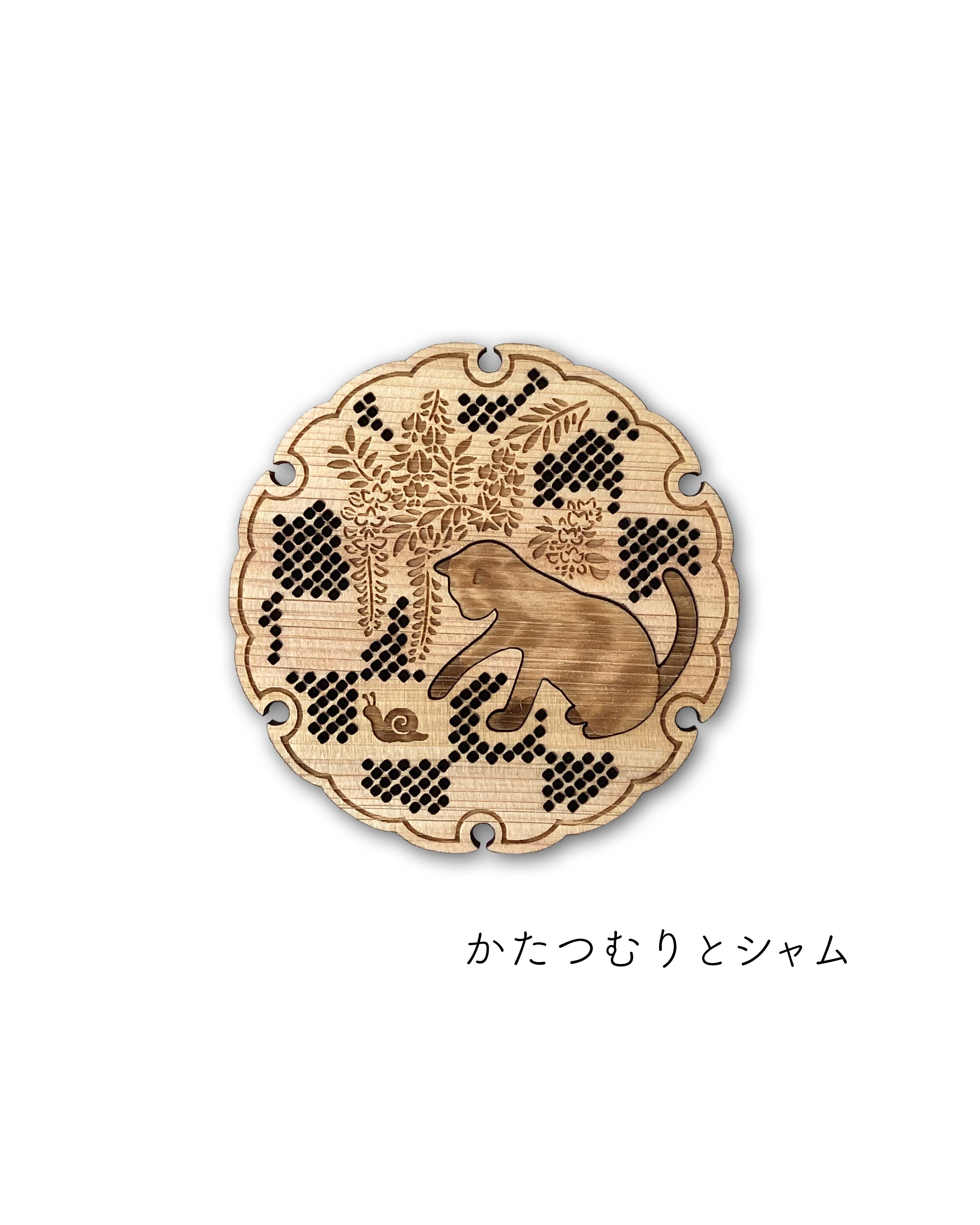 【Tomogu】猫の箸置きとコースター