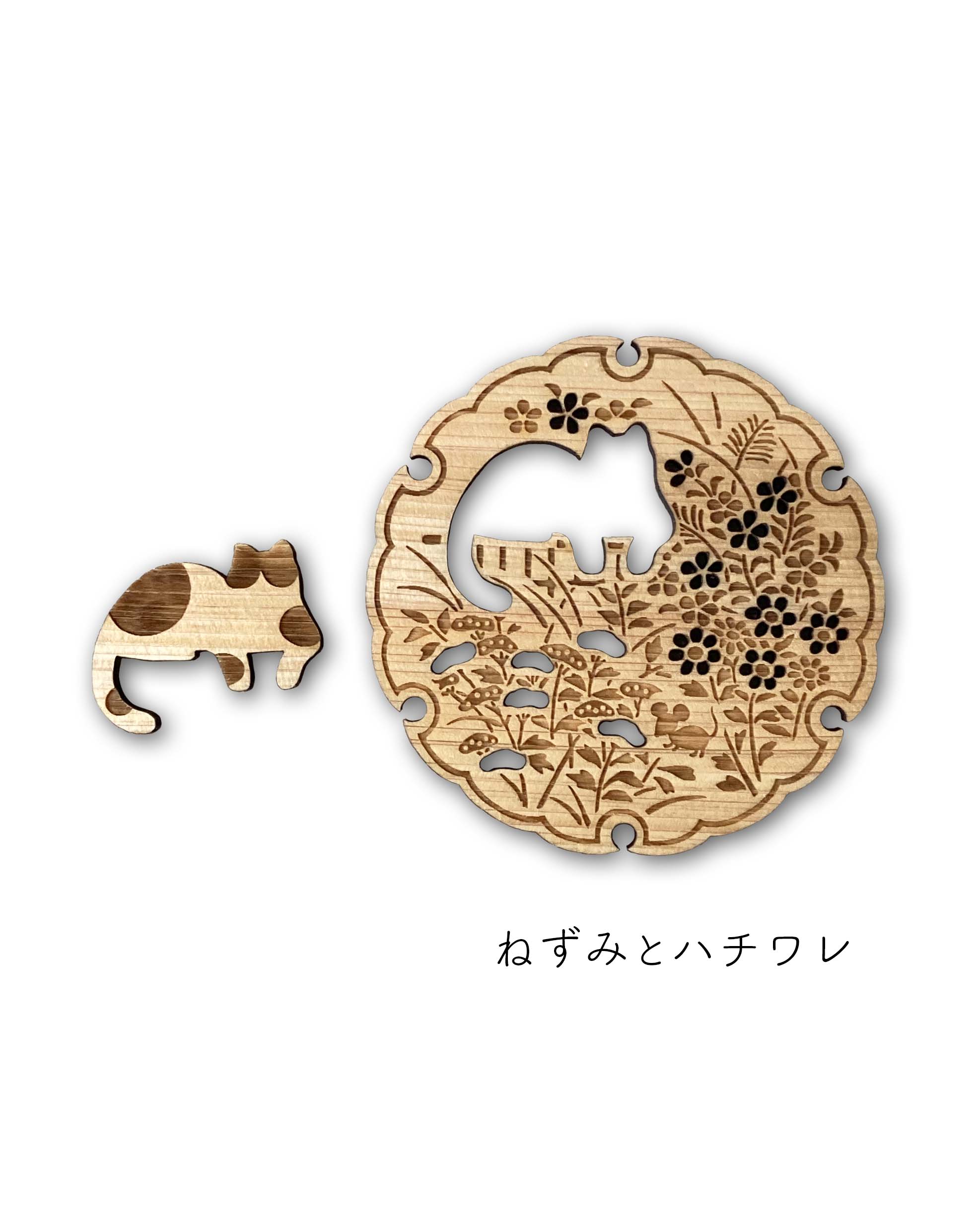 【Tomogu】猫の箸置きとコースター