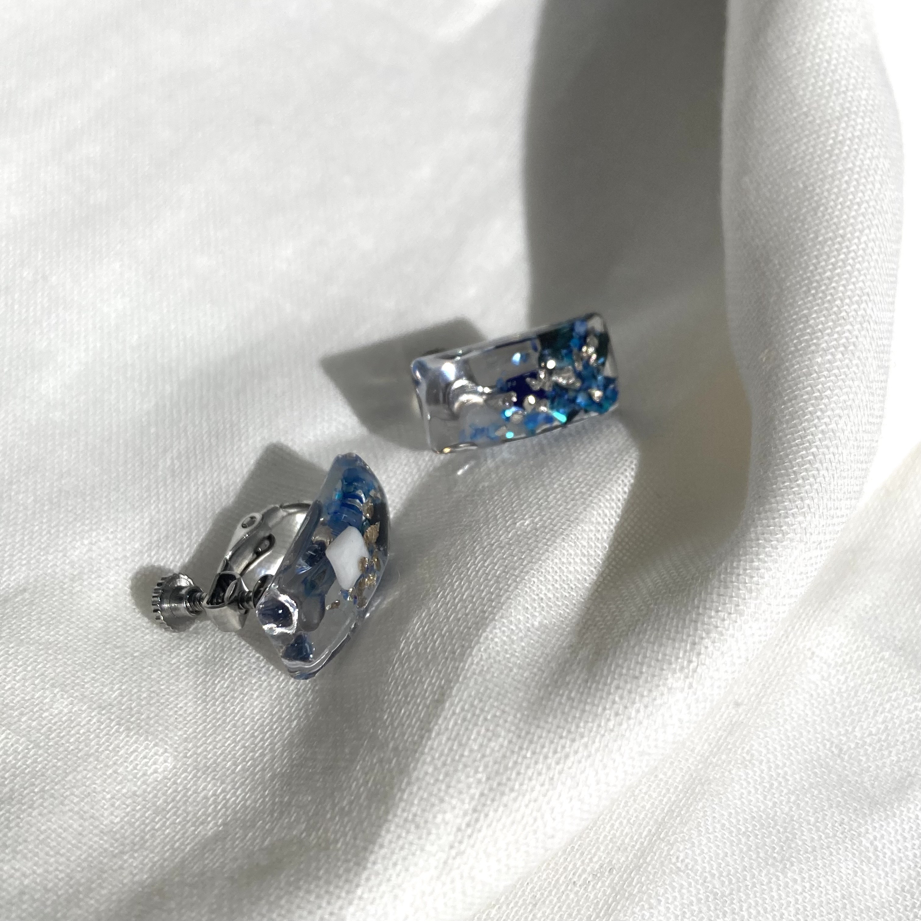 【川から海を守る】Arakawa blue/Largeイヤリング/ピアス