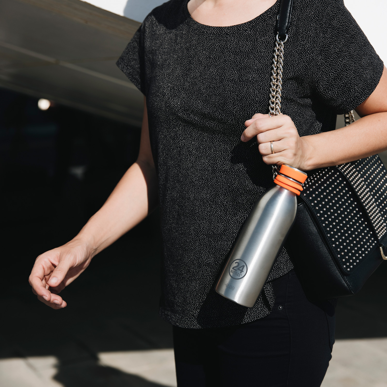 軽量ステンレス常温ボトル【無地】500ml