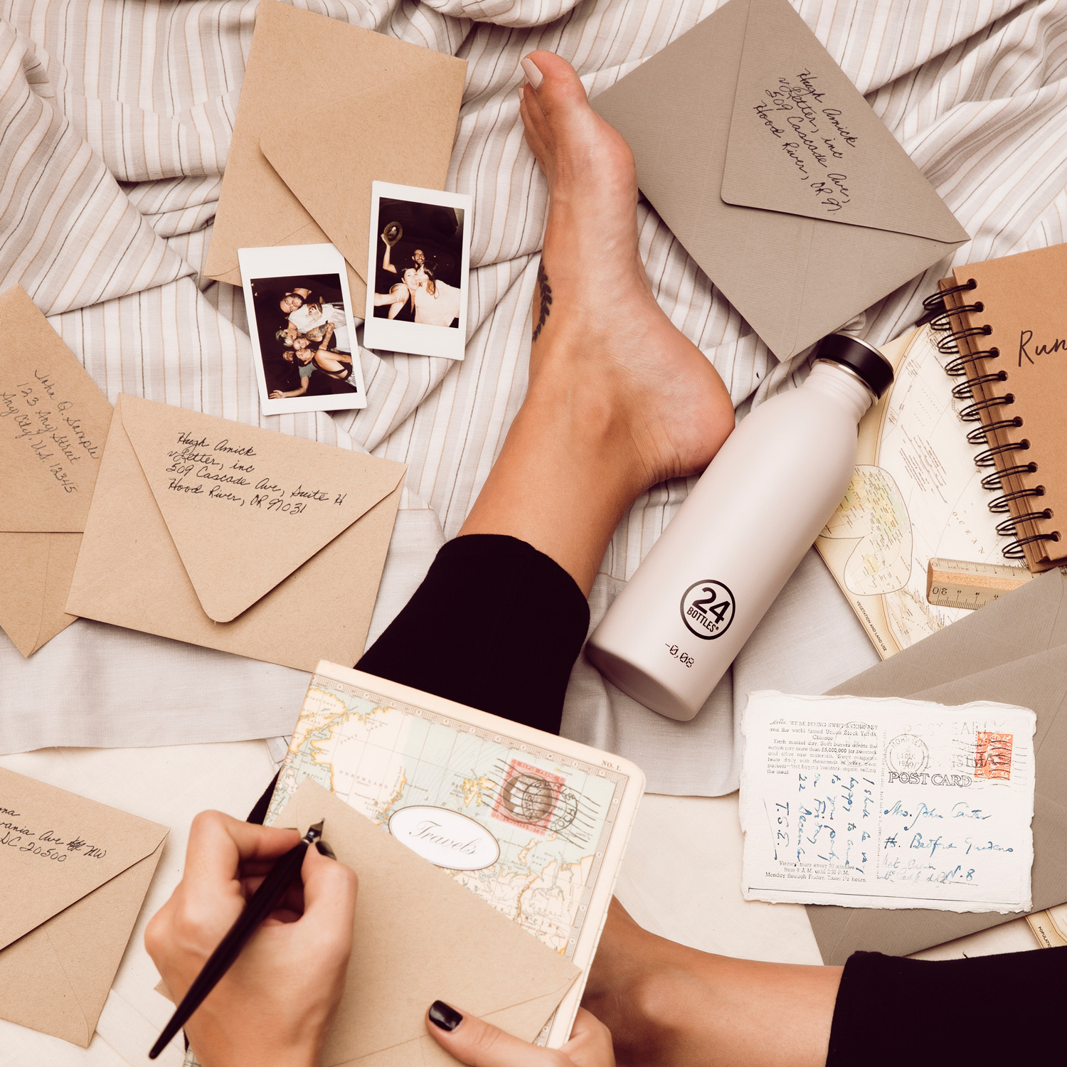 軽量ステンレス常温ボトル【無地】500ml