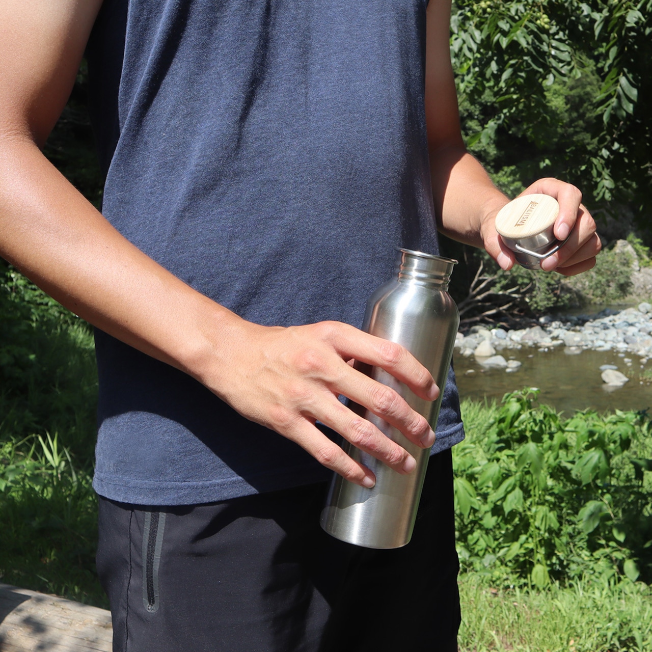 ステンレスマイボトル 750ml - 軽量で機能的な大容量のステンレス水筒 / STAINLESS MY BOTTLE
