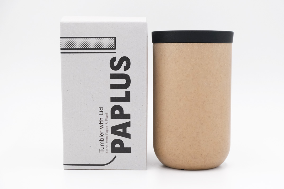 PAPLUS® （パプラス）マットタンブラー ウィズシリコーンリッド
