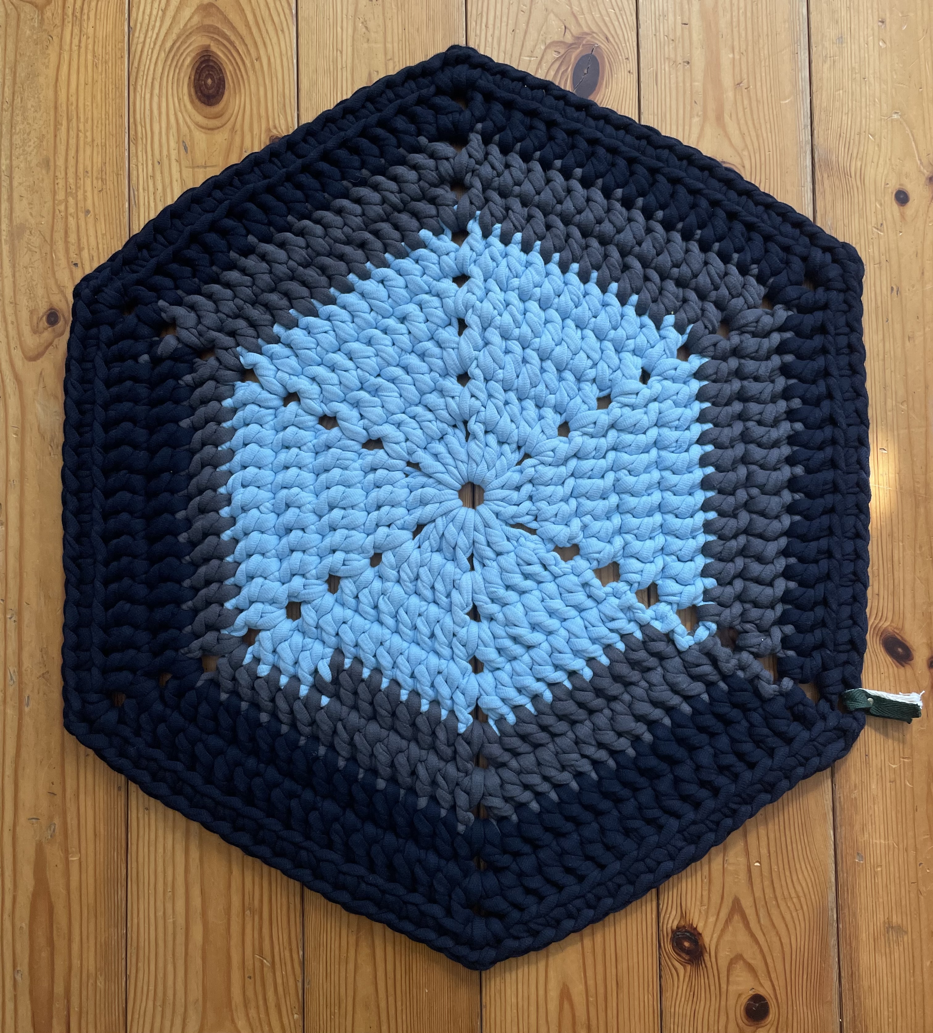 ラグマット【アップサイクル　Tシャツヤーン　iTTo】