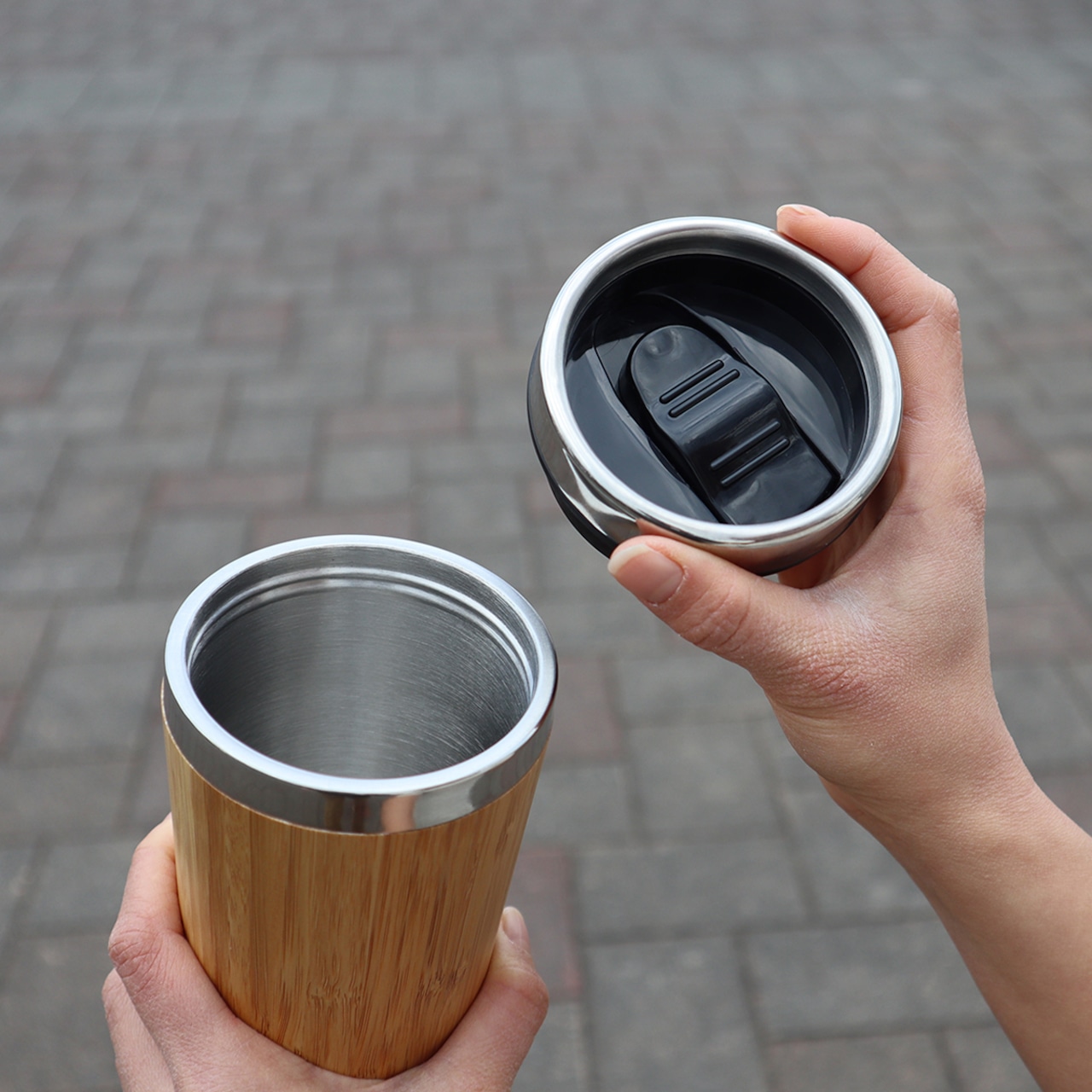 バンブータンブラー - 天然竹を使用したタンブラー BAMBOO TUMBLER