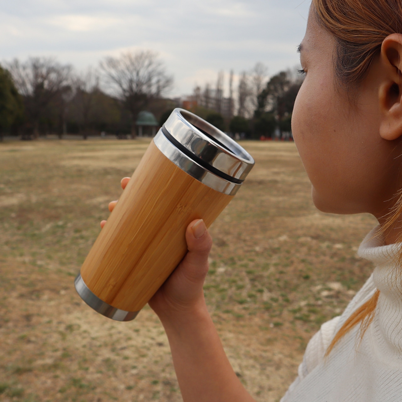 バンブータンブラー - 天然竹を使用したタンブラー BAMBOO TUMBLER