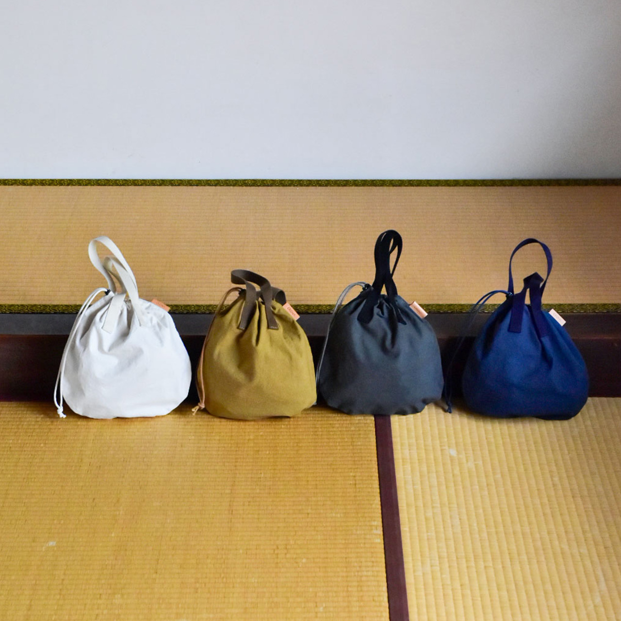 【ZAZA CLOTH】KINCHAKU TOTE S / 巾着トートS