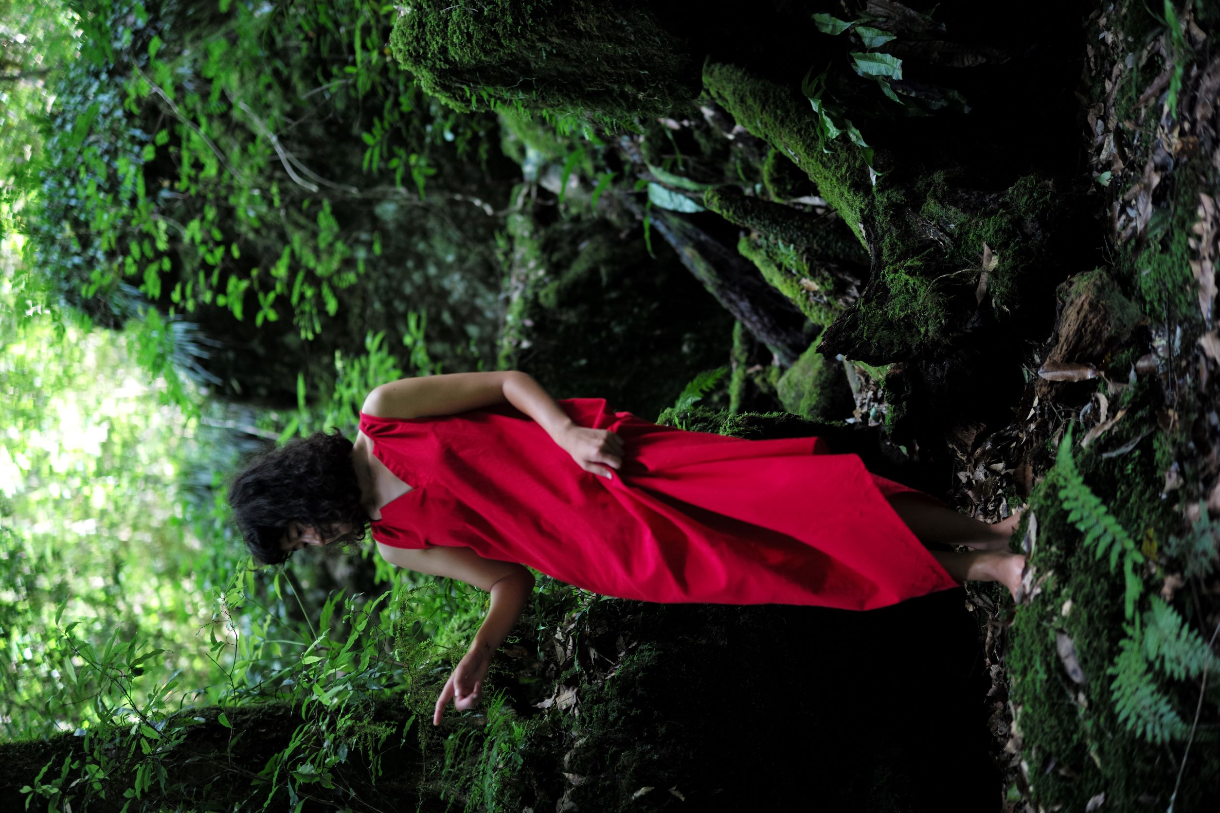 旅する赤いワンピース【艶-TSUYA-DRESS | RED】